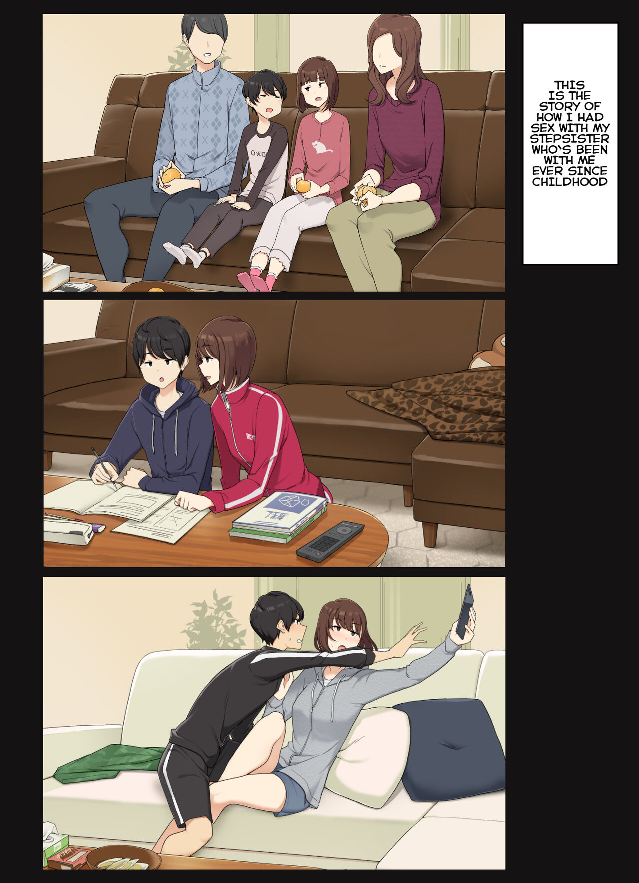 [Wakamatsu]Osanai koro kara Jitsu no Kazoku no You ni Sugoshite kita Gishi to H suru Hanashi[English] Page 2