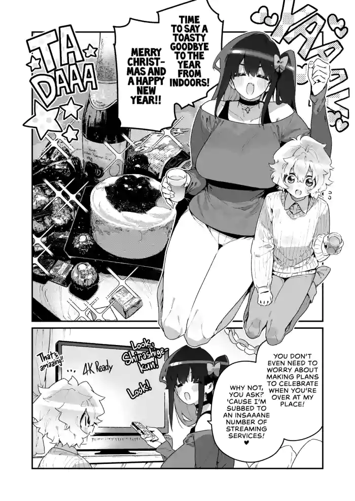 [Gyuutan Teishoku e no Koi (Chomoran)]Kurasumeito No Joshi Inma To Nenmatsu O Sugosu Danshi No Hanashi | A Boy Spends the End of the Year with his Succubus Classmate[English] [head empty]