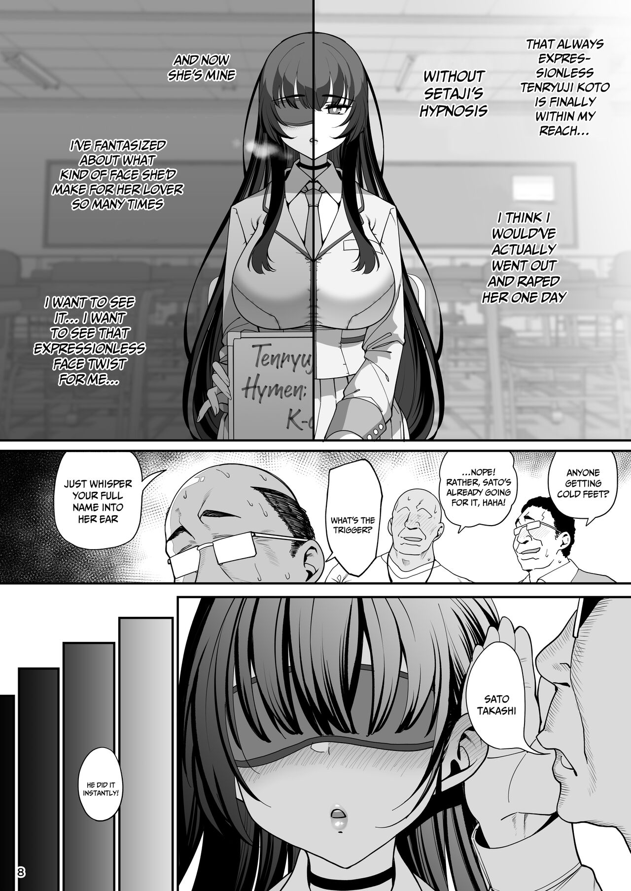 [Ranshi to Kimi to. (santa)]Kanojo Saimin | Female Student Hypno[English] {Doujins.com} [Digital] Page 9