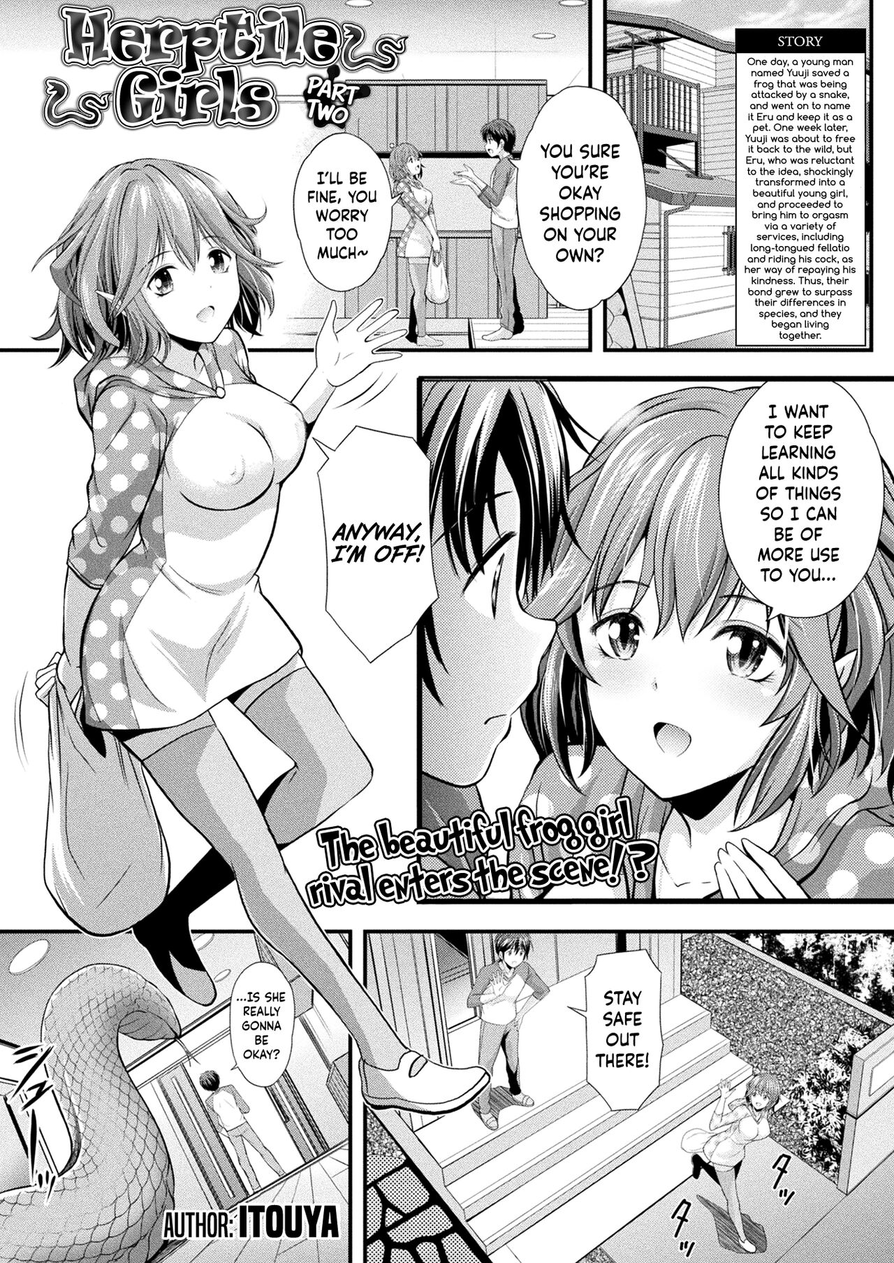 [Itouya]Herptile Girls Kouhen | Herptile Girls Part Two(COMIC Unreal 2022-10 Vol. 99) [English] [Hennojin] [Digital] Page 1