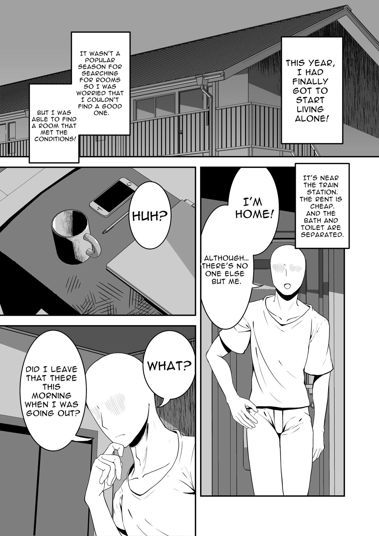 [Yakousei Fanclub]Eroi Yuurei ni (Seiteki ni) Osowareru Hanashi | A Story About Me Getting Attacked by a Ghost Sexually.[English] [Digital] Page 2
