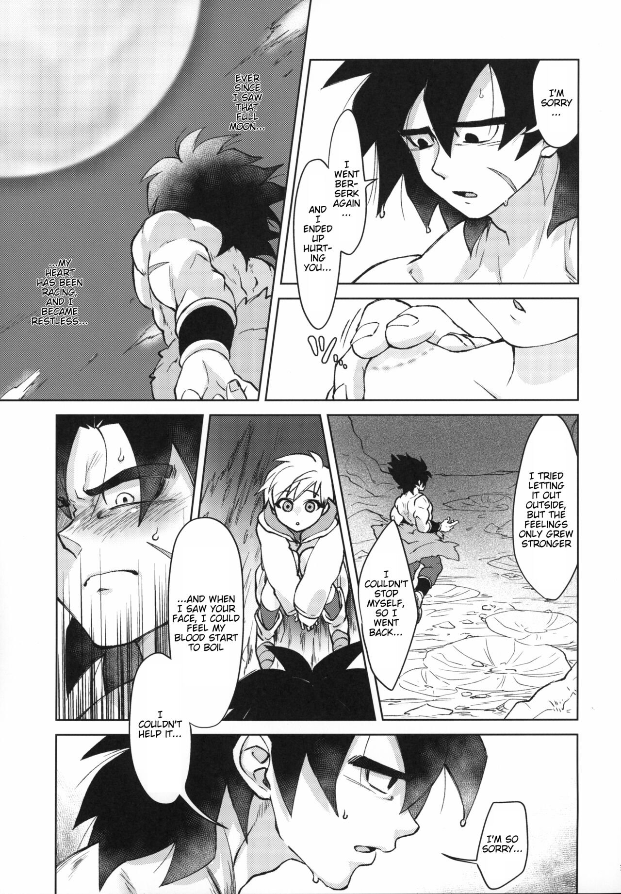 (SPARK14) [Shigureya (Gure)]Tsukiyo ni Kawaku | Thirst on a Moonlit Night(Dragon Ball Super) [English] Page 32