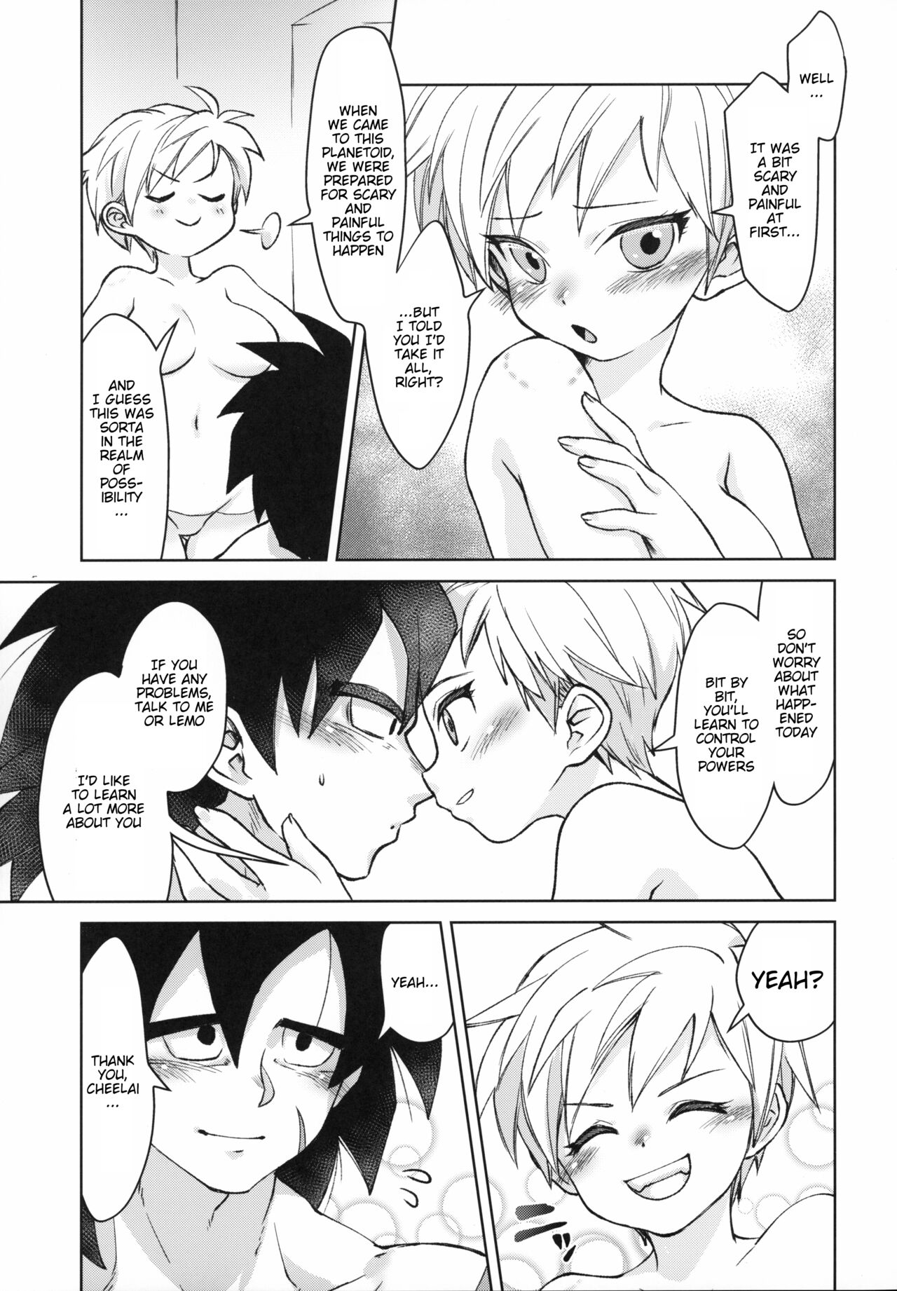 (SPARK14) [Shigureya (Gure)]Tsukiyo ni Kawaku | Thirst on a Moonlit Night(Dragon Ball Super) [English] Page 34