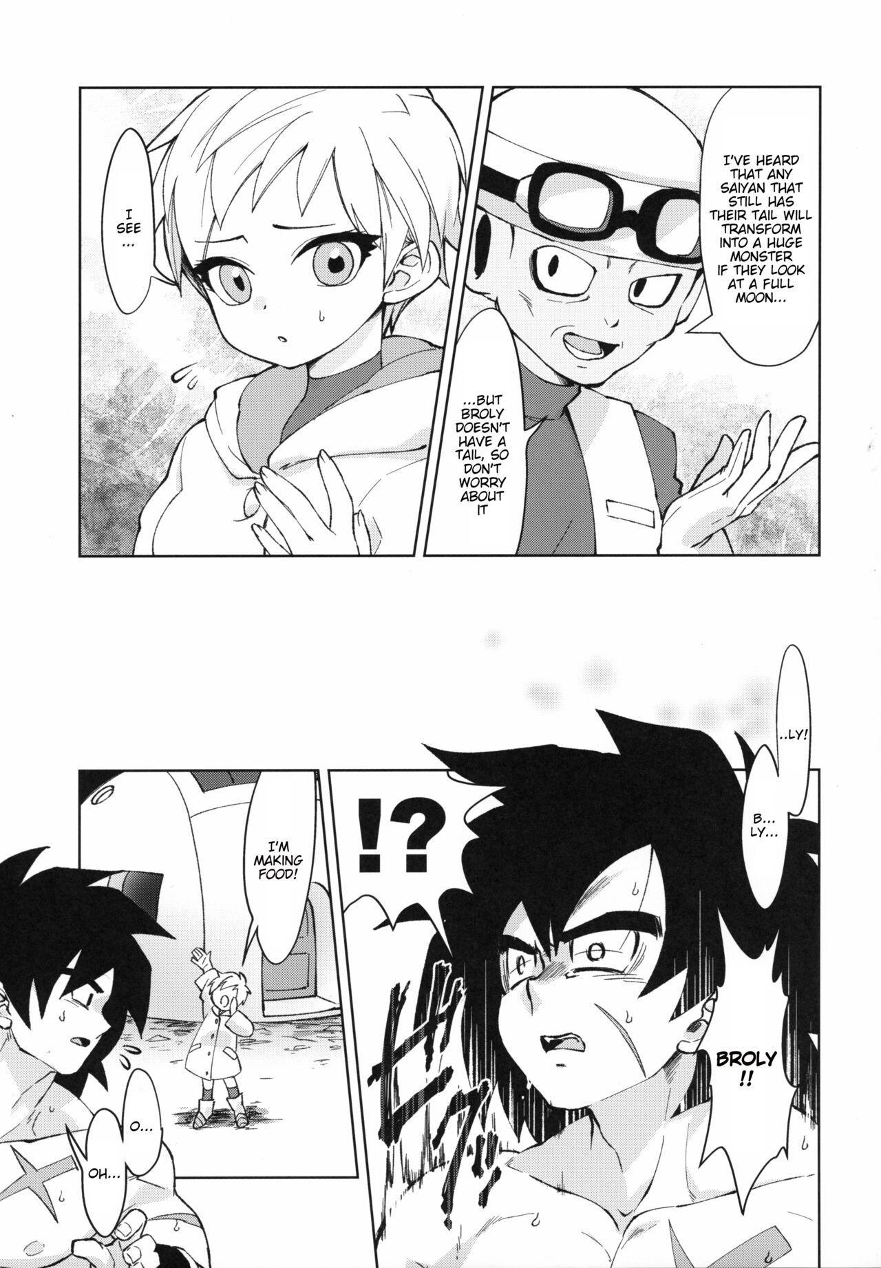 (SPARK14) [Shigureya (Gure)]Tsukiyo ni Kawaku | Thirst on a Moonlit Night(Dragon Ball Super) [English] Page 6