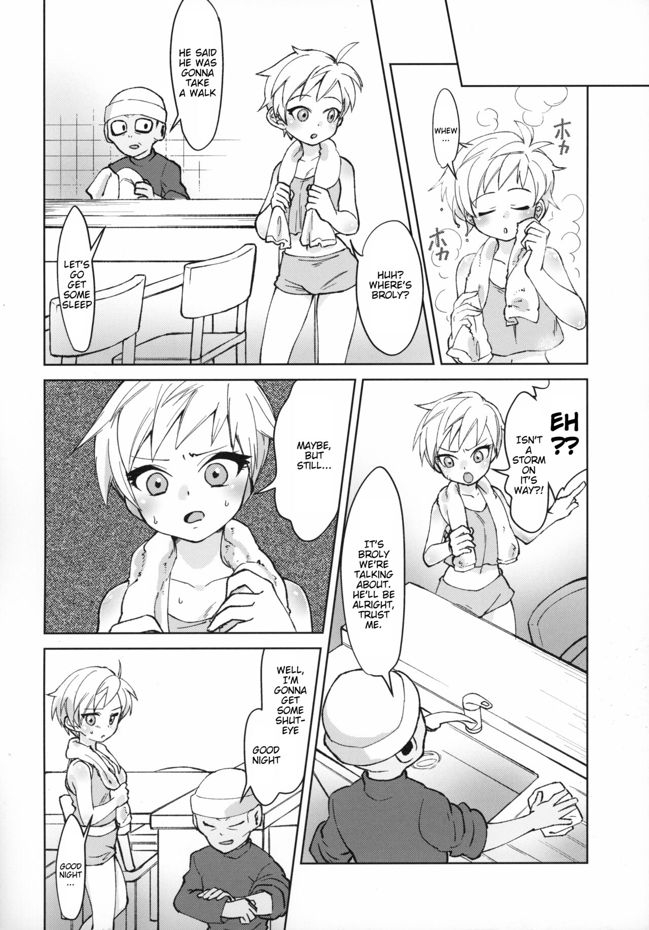 (SPARK14) [Shigureya (Gure)]Tsukiyo ni Kawaku | Thirst on a Moonlit Night(Dragon Ball Super) [English] Page 7