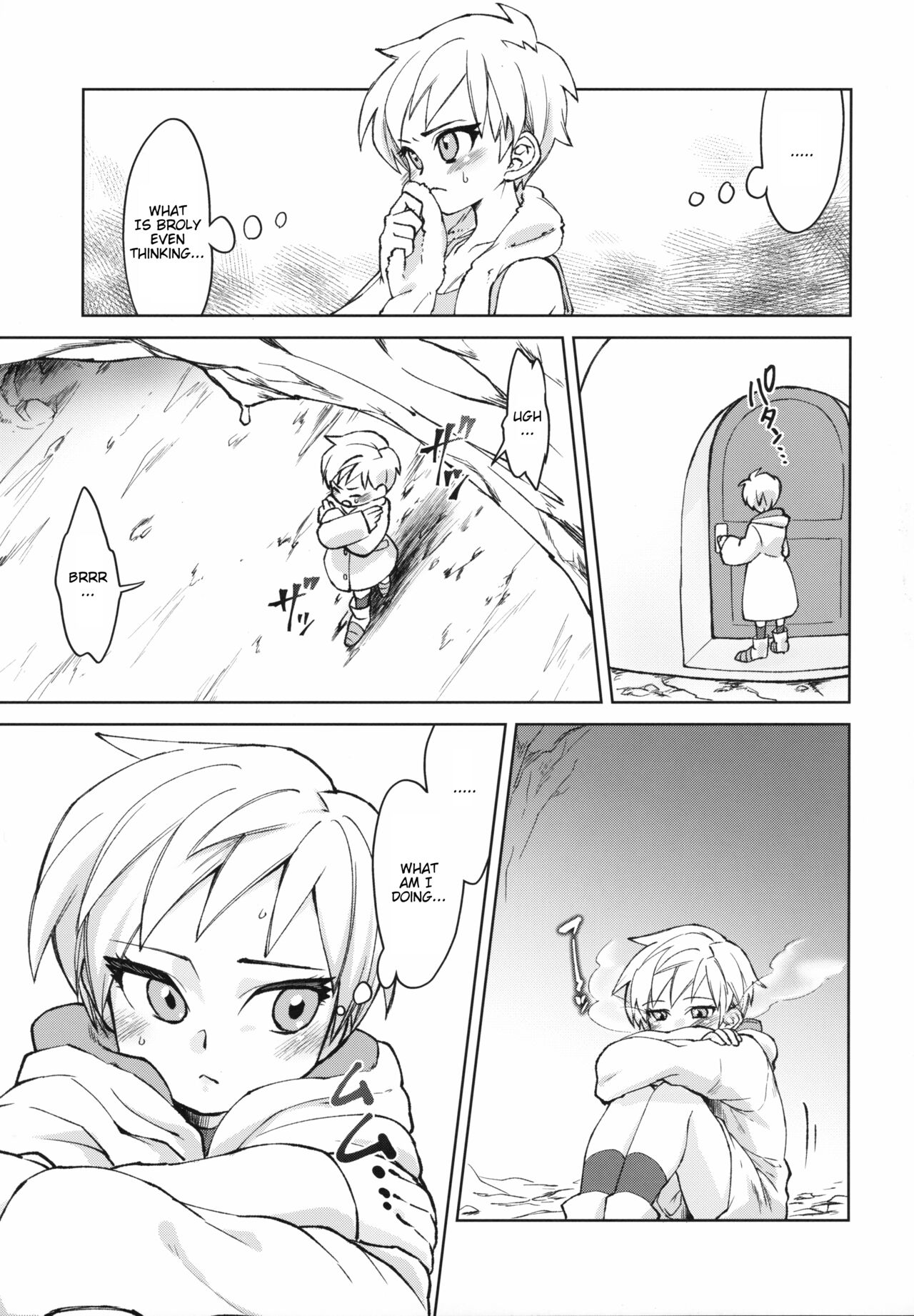 (SPARK14) [Shigureya (Gure)]Tsukiyo ni Kawaku | Thirst on a Moonlit Night(Dragon Ball Super) [English] Page 8