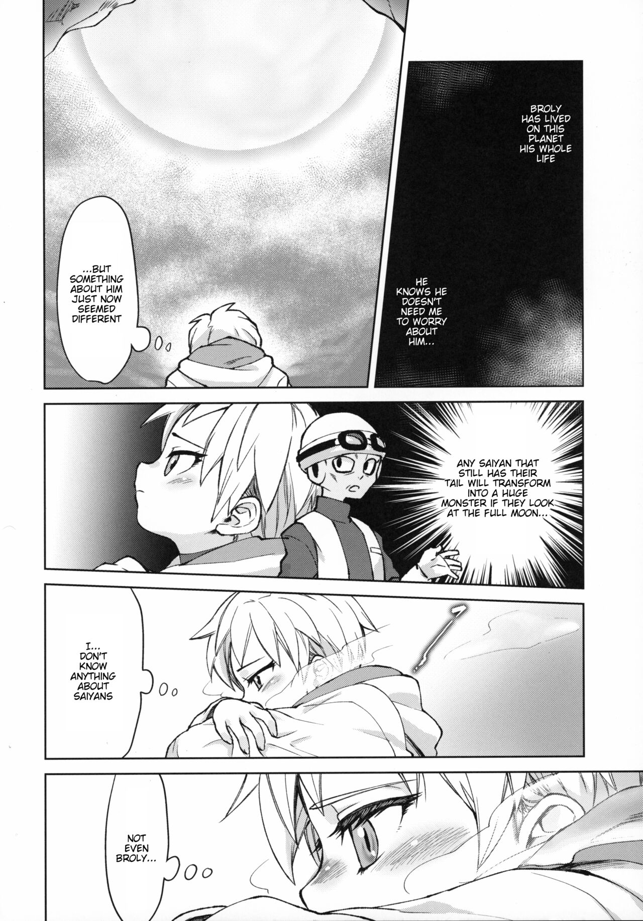 (SPARK14) [Shigureya (Gure)]Tsukiyo ni Kawaku | Thirst on a Moonlit Night(Dragon Ball Super) [English] Page 9