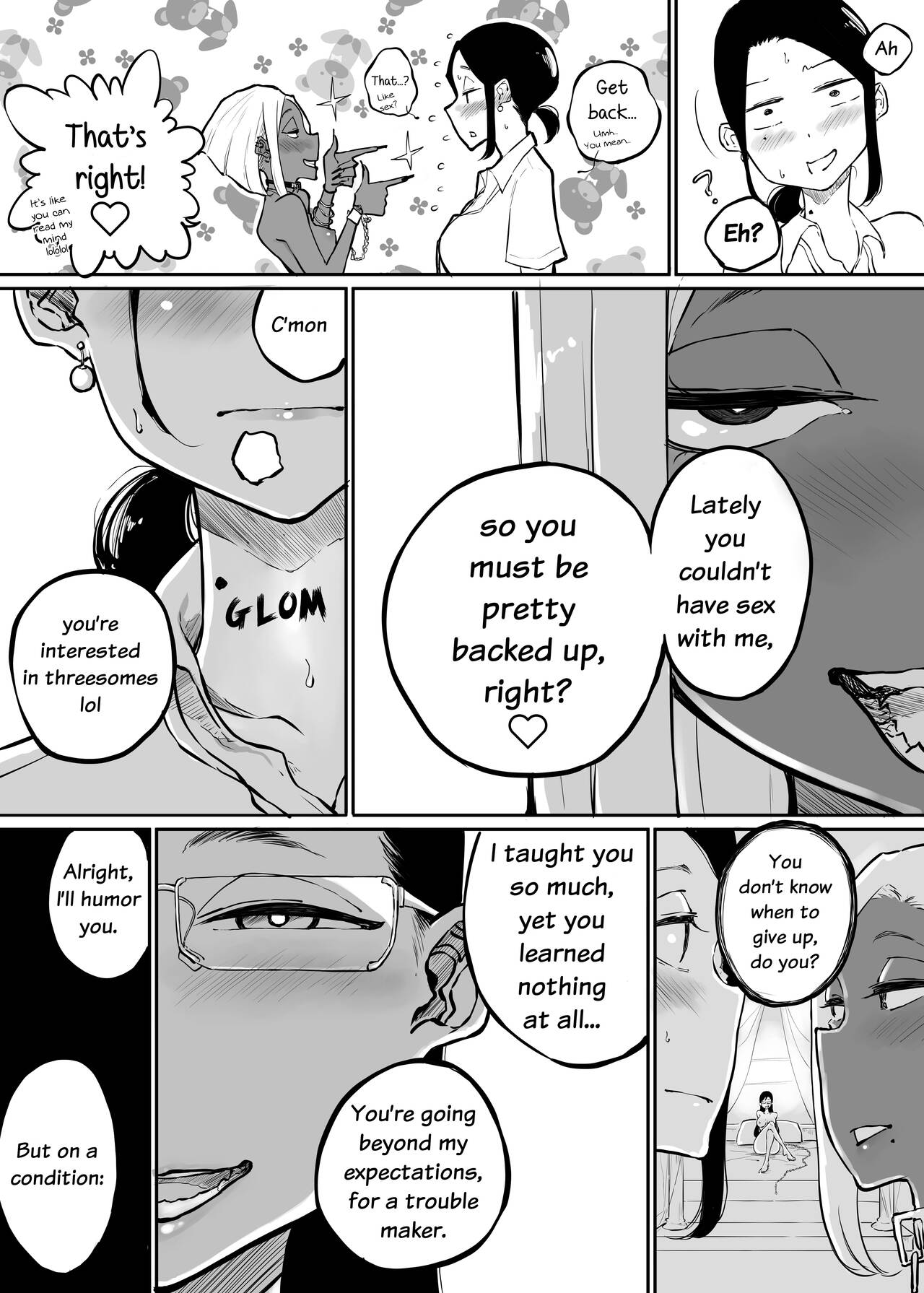 [Sky Dogma (Pandacorya)]Sparta Sensei ga Oshiego no Bitch Gal ni Ecchi na Koto Sareru Hanashi 3 | The Story of a Strict Teacher Who Got Fucked by Her Gyaru Bitch Student #3[English] [YuriYaku] Page 33