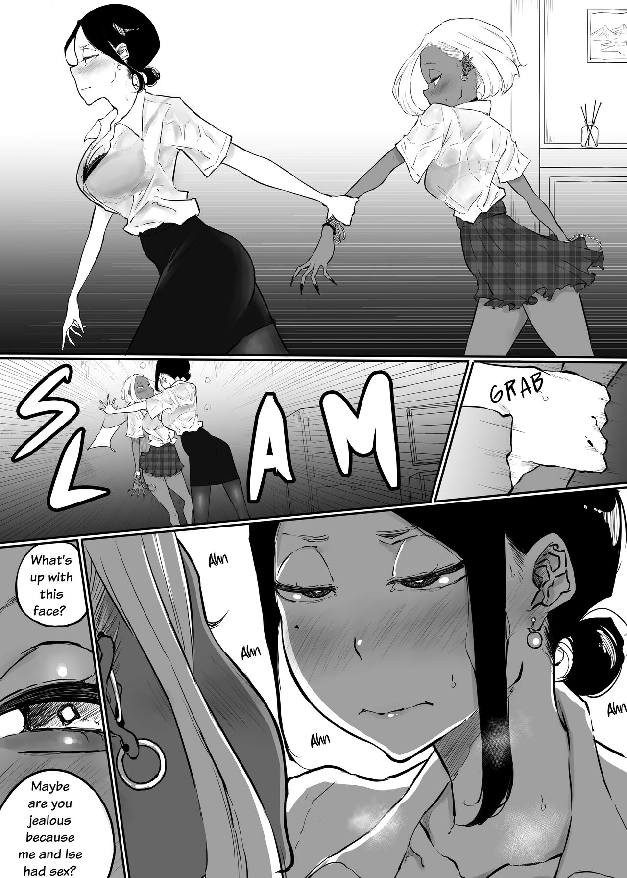 [Sky Dogma (Pandacorya)]Sparta Sensei ga Oshiego no Bitch Gal ni Ecchi na Koto Sareru Hanashi 3 | The Story of a Strict Teacher Who Got Fucked by Her Gyaru Bitch Student #3[English] [YuriYaku] Page 49