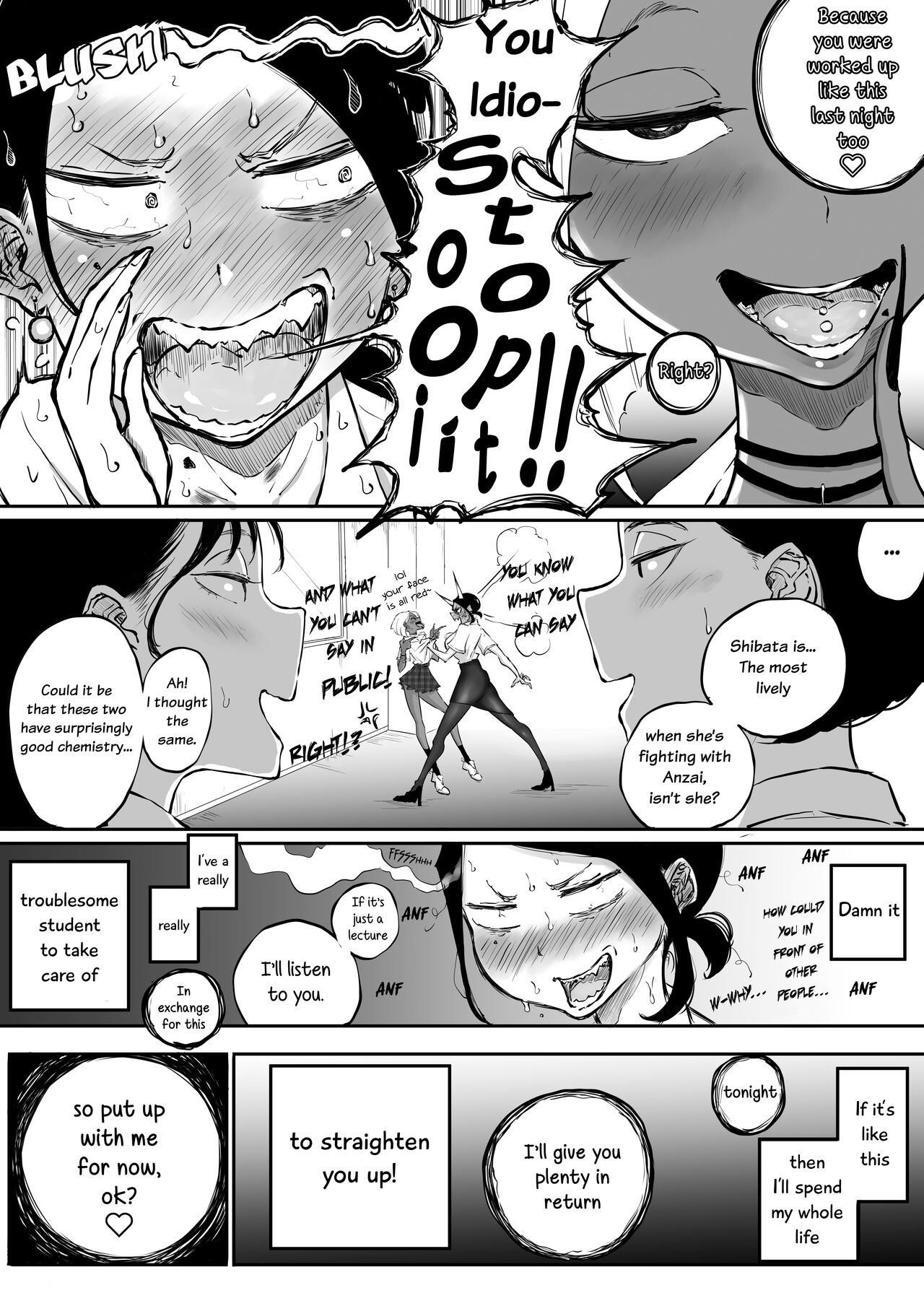 [Sky Dogma (Pandacorya)]Sparta Sensei ga Oshiego no Bitch Gal ni Ecchi na Koto Sareru Hanashi 3 | The Story of a Strict Teacher Who Got Fucked by Her Gyaru Bitch Student #3[English] [YuriYaku] Page 69