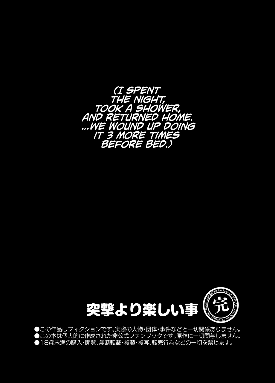 [EARRINGS BOM FACTORY (ICHIGAIN)]Totsugeki Yori Tanoshii Koto(Blue Archive) [English] [White Symphony] [Digital] Page 22