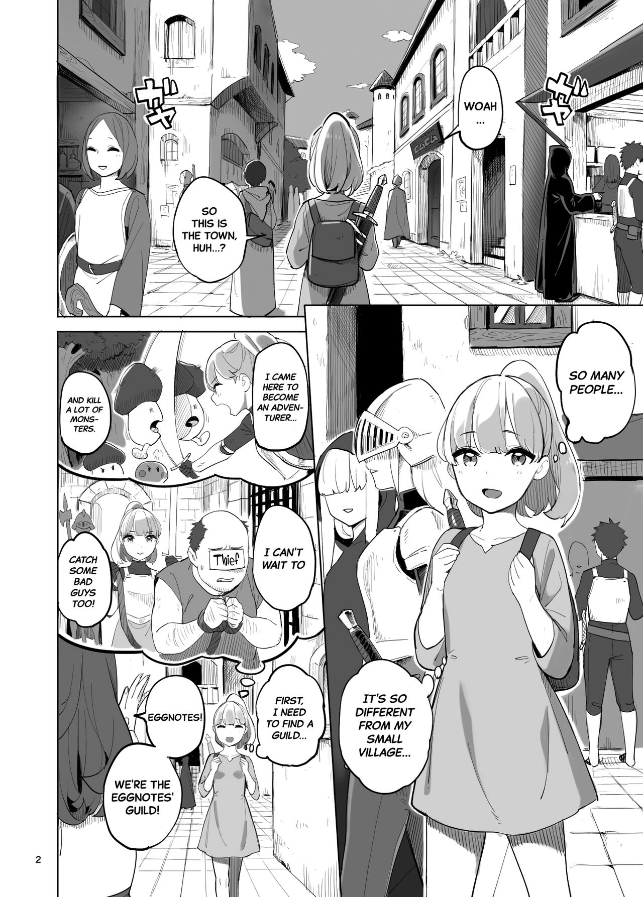 [Irotenya]Boukensha no Tamago | The Adventurer's Eggs[English] [Black Grimoires] Page 2