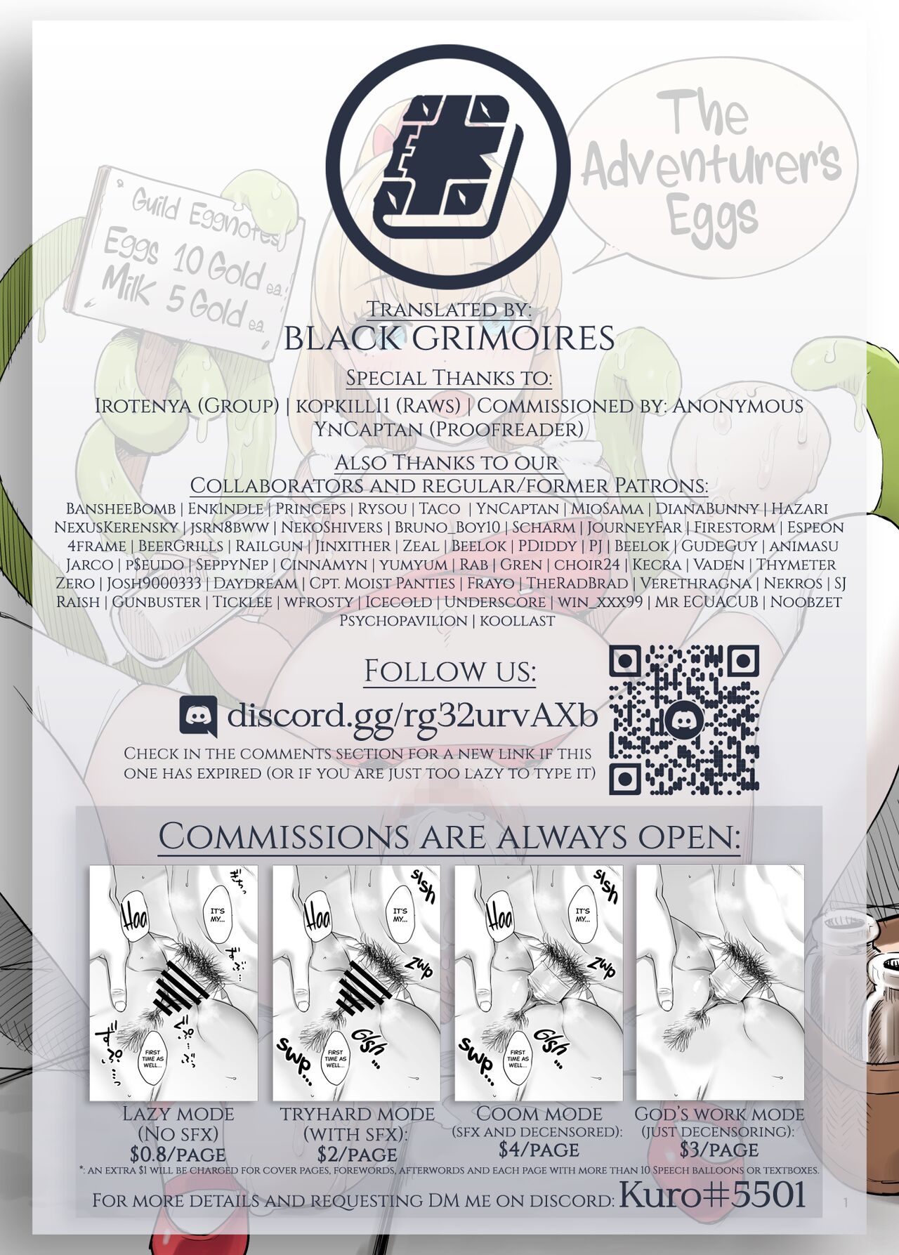 [Irotenya]Boukensha no Tamago | The Adventurer's Eggs[English] [Black Grimoires] Page 37