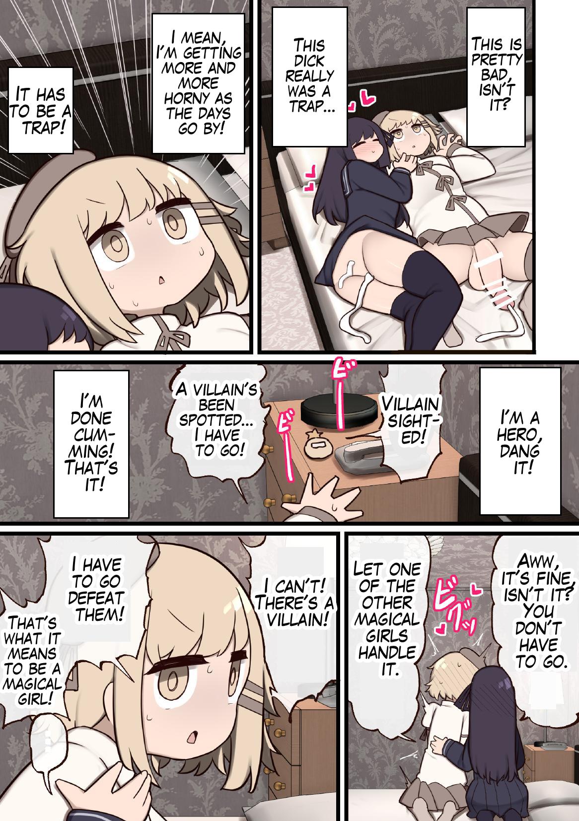[Izumo Gasshuukoku (Momomo Gasshuukoku)]Futanari Mahou Shoujo ~Teki ni Chinchin Haya sareta node Sex shite mo Ii yo ne?~ | Futanari Magical Girl ~The Enemy Gave Me a Dick So We Might as Well Fuck?~[English] [Scrubfowl] Page 26