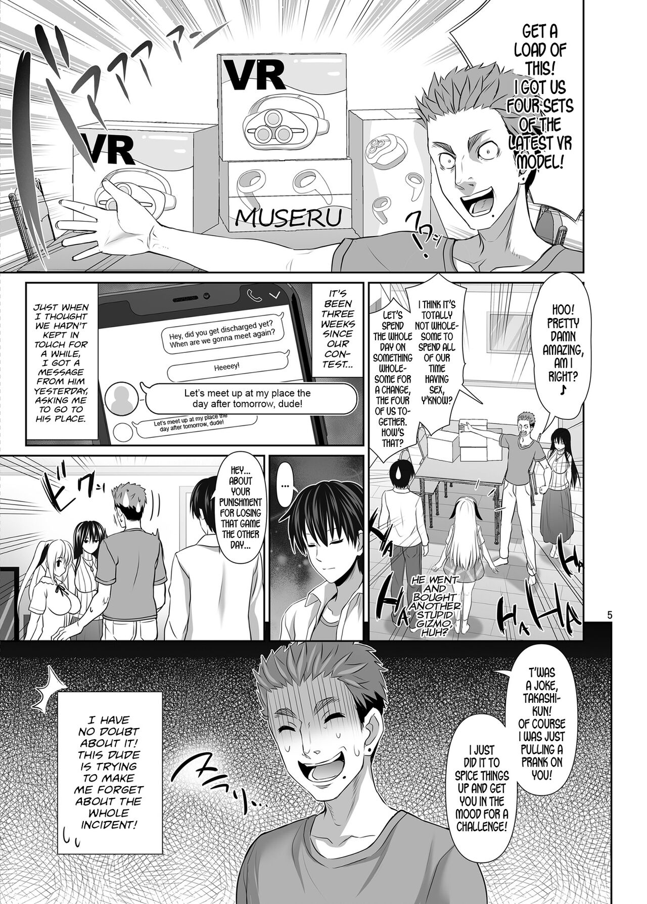 [Makino Eki (Makinosaka Shinichi)]SEX FRIEND 5[English] [Team Rabu2] Page 5