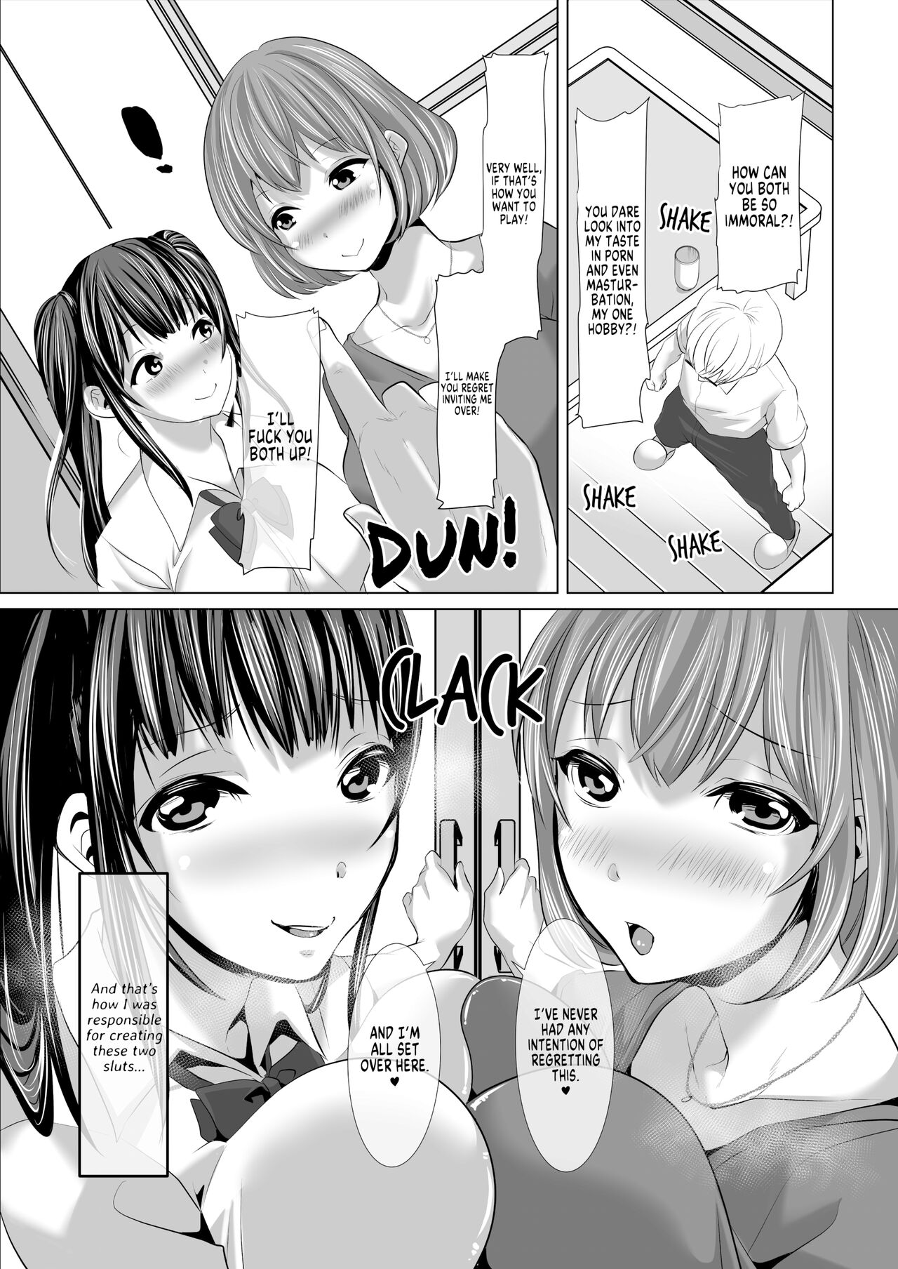 [Studio Daiya (Nemui Neru)]Suki Araba Eroi Shitagi o Misetsukete Kuru Seiso Bitch Hahako. ~Watashi-tachi o Choukyou Shite Kudasai~[English] [Vasilis Mousikidis] [Decensored] [Digital] Page 10