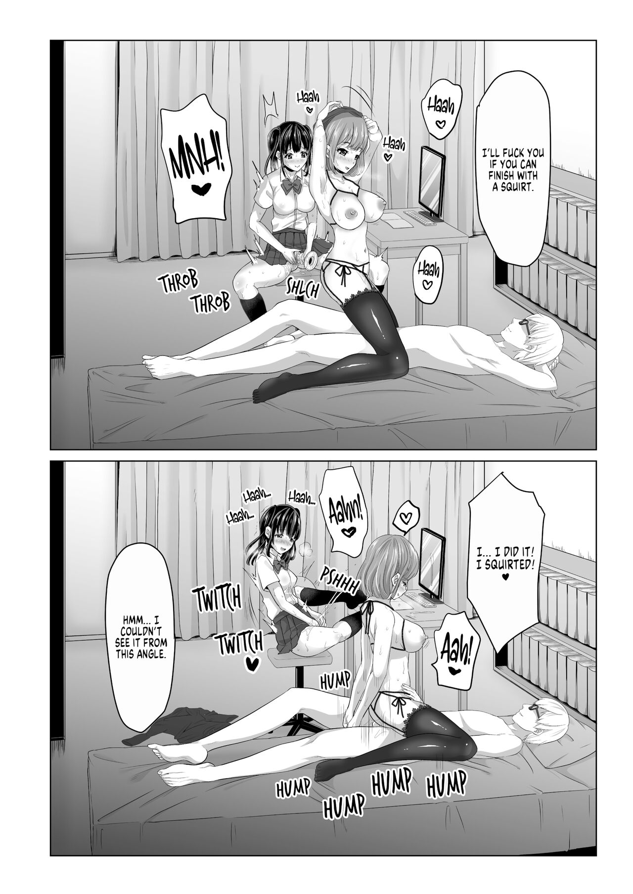 [Studio Daiya (Nemui Neru)]Suki Araba Eroi Shitagi o Misetsukete Kuru Seiso Bitch Hahako. ~Watashi-tachi o Choukyou Shite Kudasai~[English] [Vasilis Mousikidis] [Decensored] [Digital] Page 19