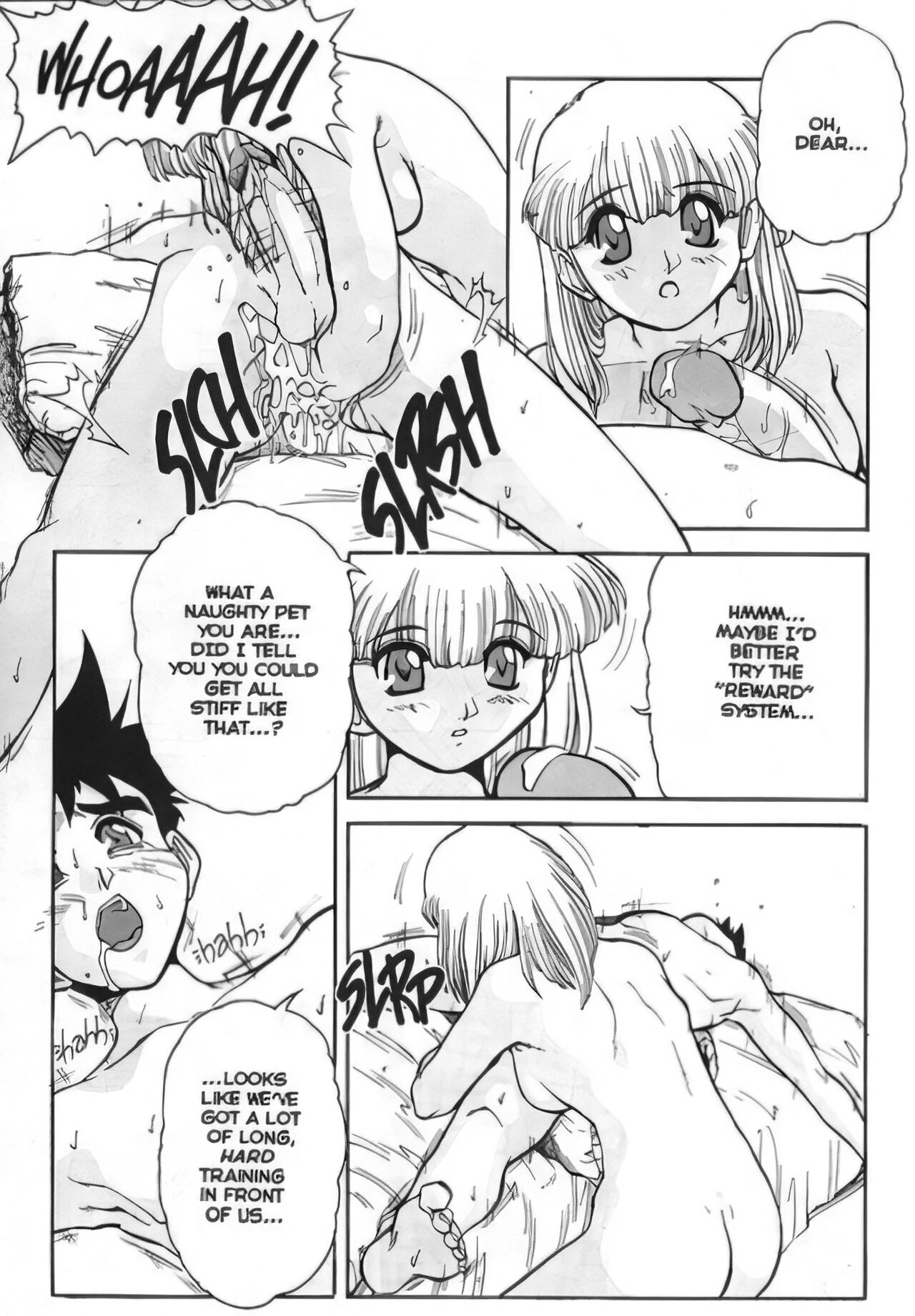 [Juubaori Mashumaro]Black Opera[English] [Upscale] Page 6