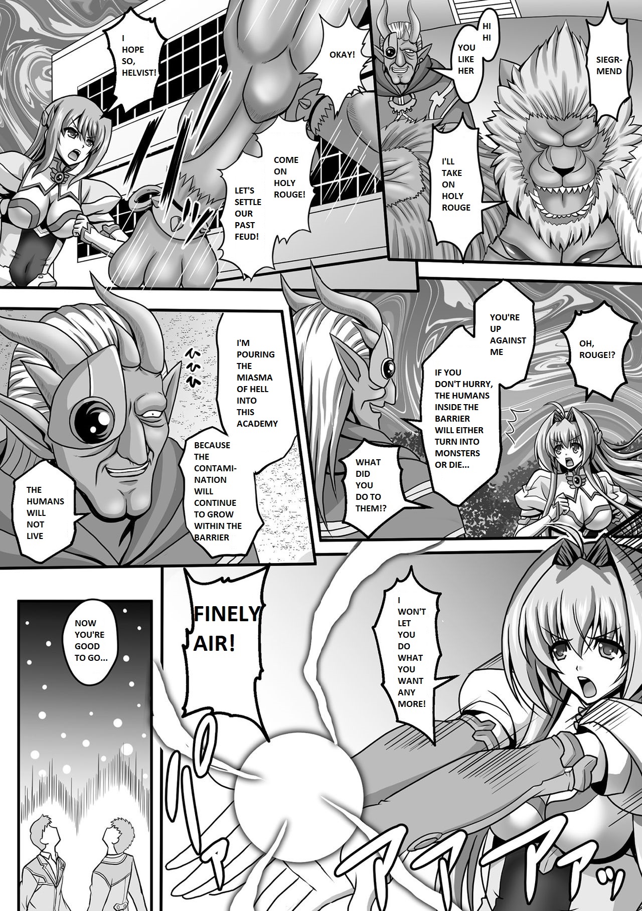 [Sinbo Tamaran]Nerawareta Megami Tenshi Angeltear ~Mamotta Ningen-tachi ni Uragirarete~ THE COMIC Ch. 1-7[English] Page 139