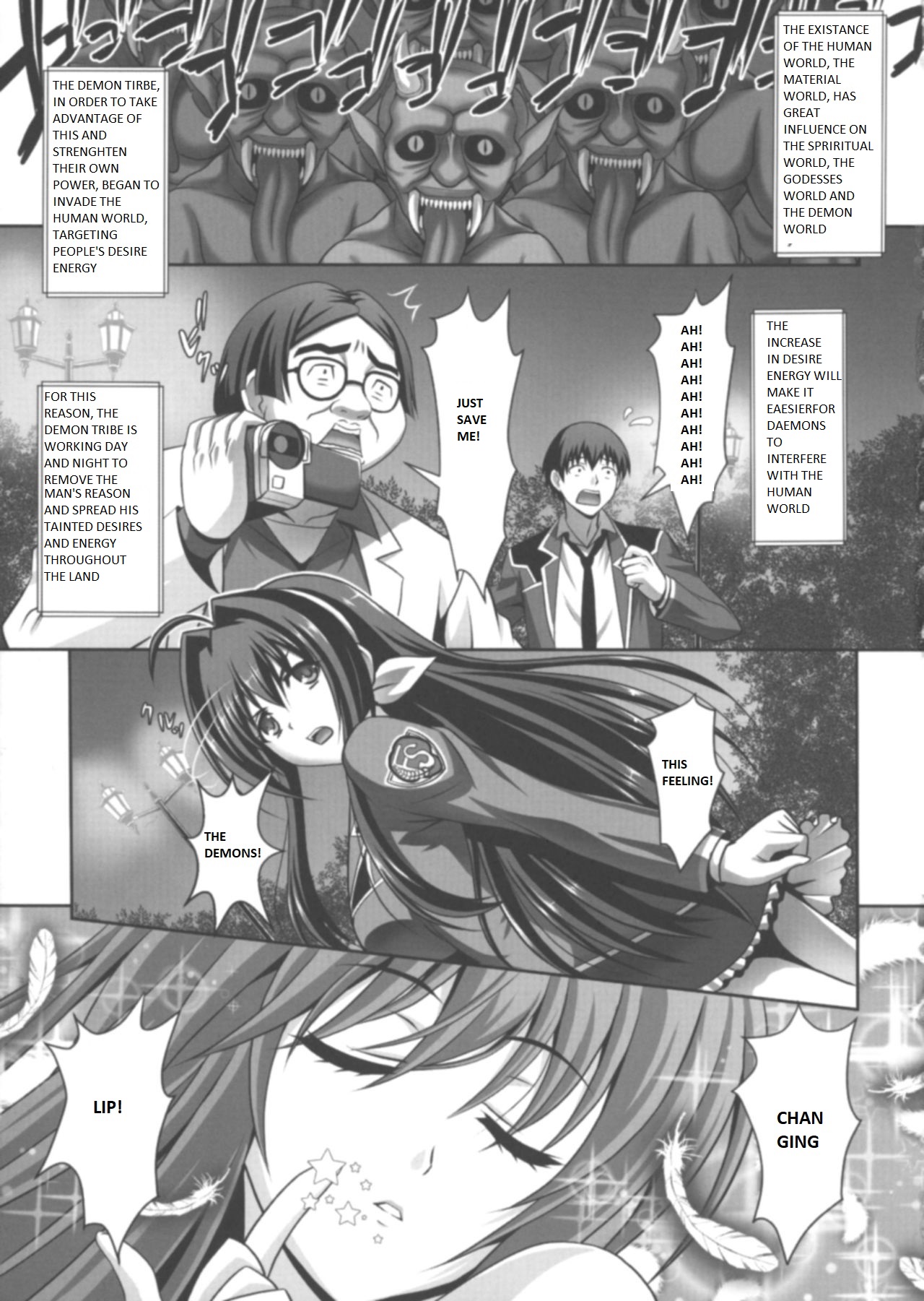 [Sinbo Tamaran]Nerawareta Megami Tenshi Angeltear ~Mamotta Ningen-tachi ni Uragirarete~ THE COMIC Ch. 1-7[English] Page 2