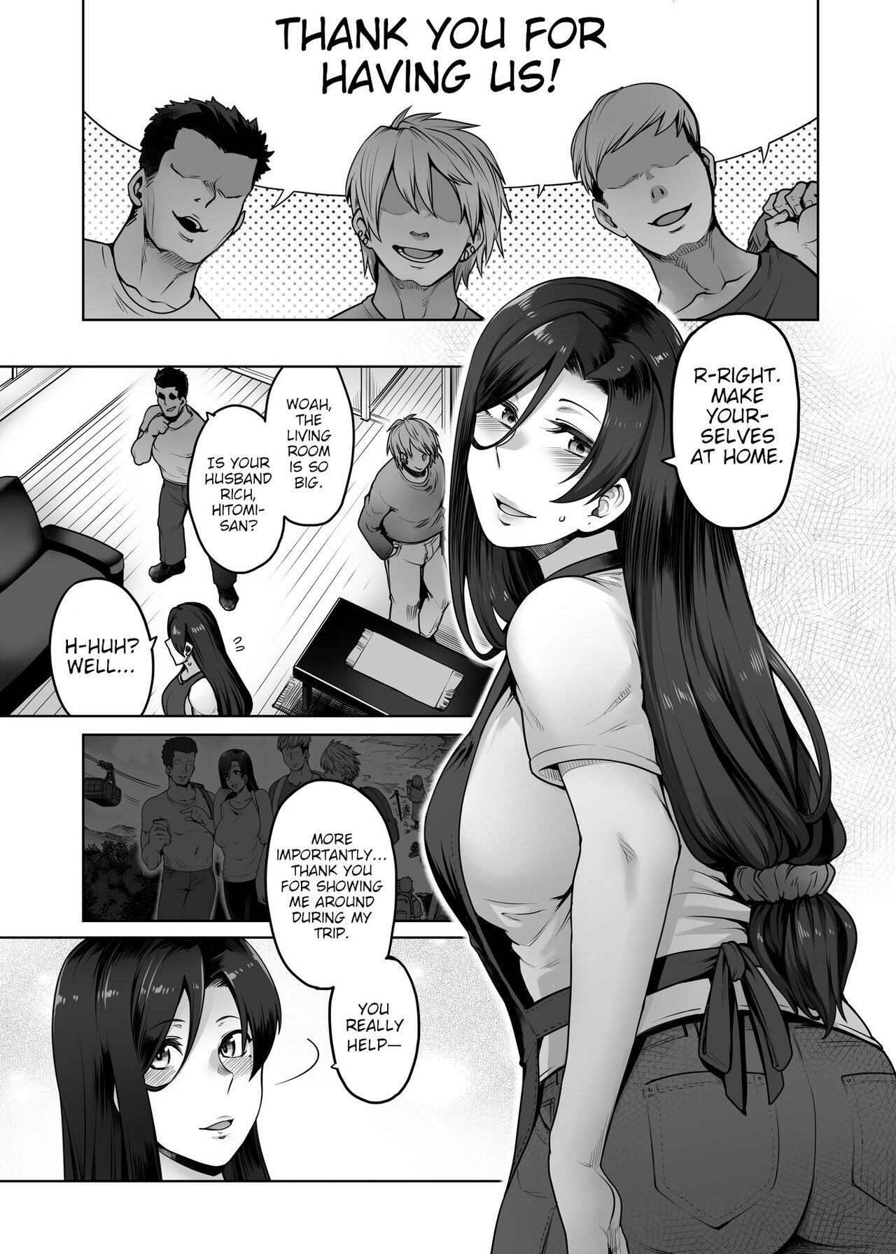 [Torano Ori (Toritora)]Hitomi-san no Futei Plus | Hitomi-san's Infidelity +[English] [joobuspaidatl] [Digital] Page 34