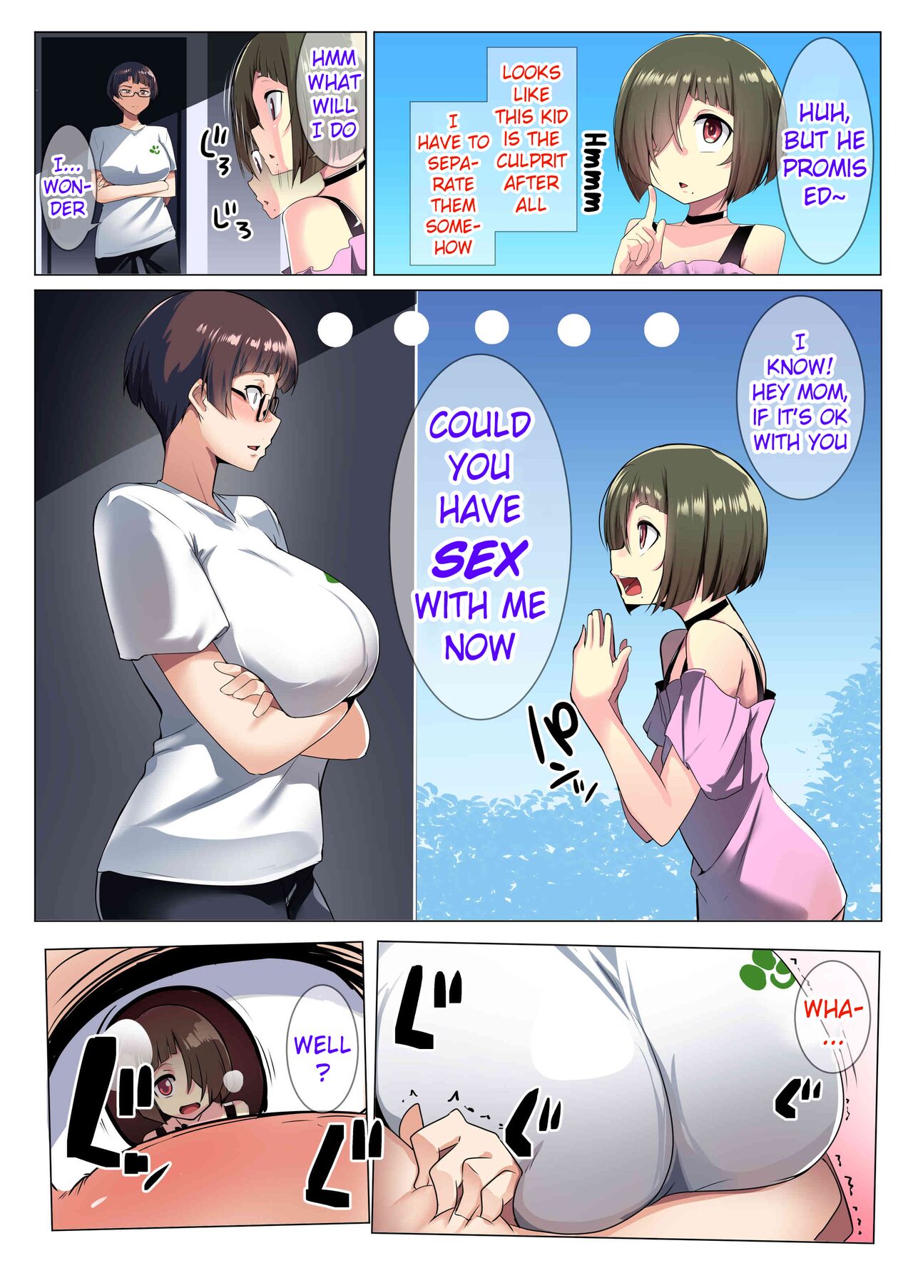 [Misaki (Muneshiro)]Megane Tsuma no Otomodachi | The Glasses-Wearing Wife's Friend[English] [Pangean] Page 11