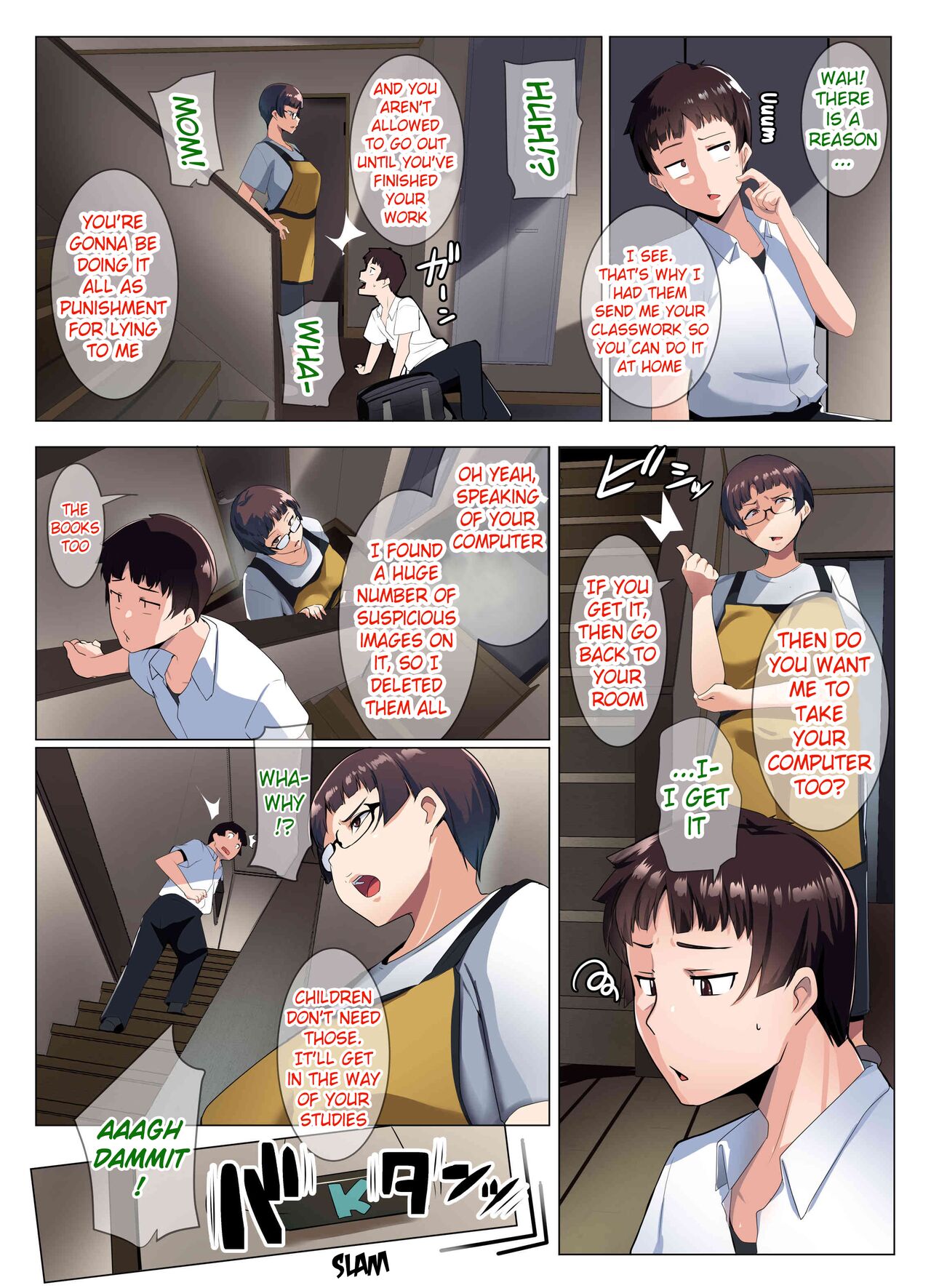 [Misaki (Muneshiro)]Megane Tsuma no Otomodachi | The Glasses-Wearing Wife's Friend[English] [Pangean] Page 8
