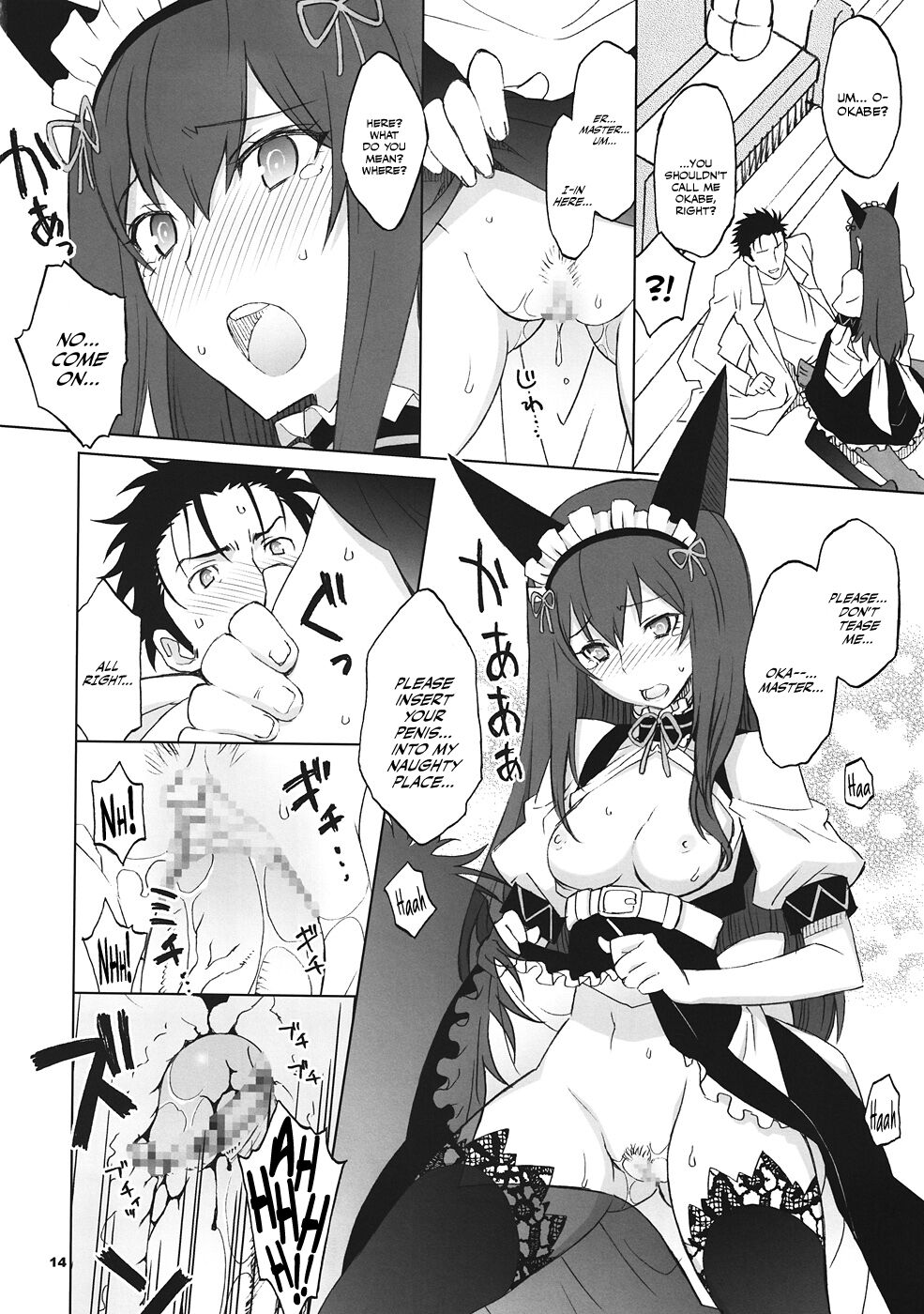 (C82) [Wagamama Dou (Syowmaru, NIO)]Sitainsu;Kedo 04(Steins;Gate) [English] [Rinruririn] Page 13