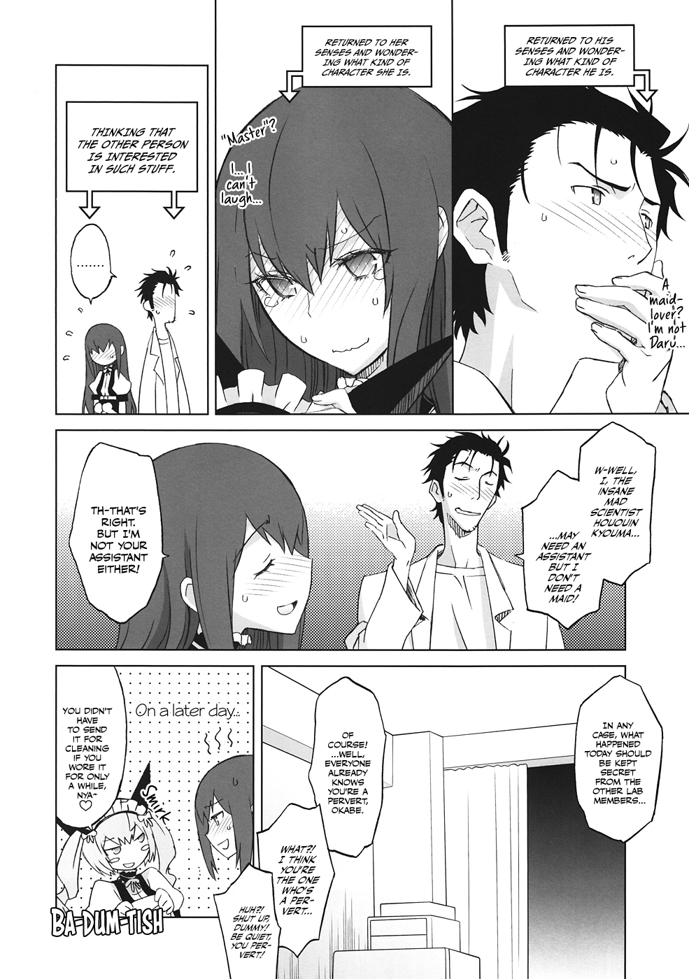 (C82) [Wagamama Dou (Syowmaru, NIO)]Sitainsu;Kedo 04(Steins;Gate) [English] [Rinruririn] Page 19