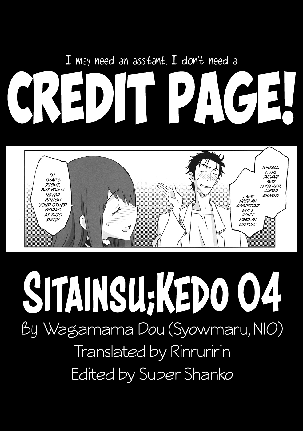(C82) [Wagamama Dou (Syowmaru, NIO)]Sitainsu;Kedo 04(Steins;Gate) [English] [Rinruririn] Page 24
