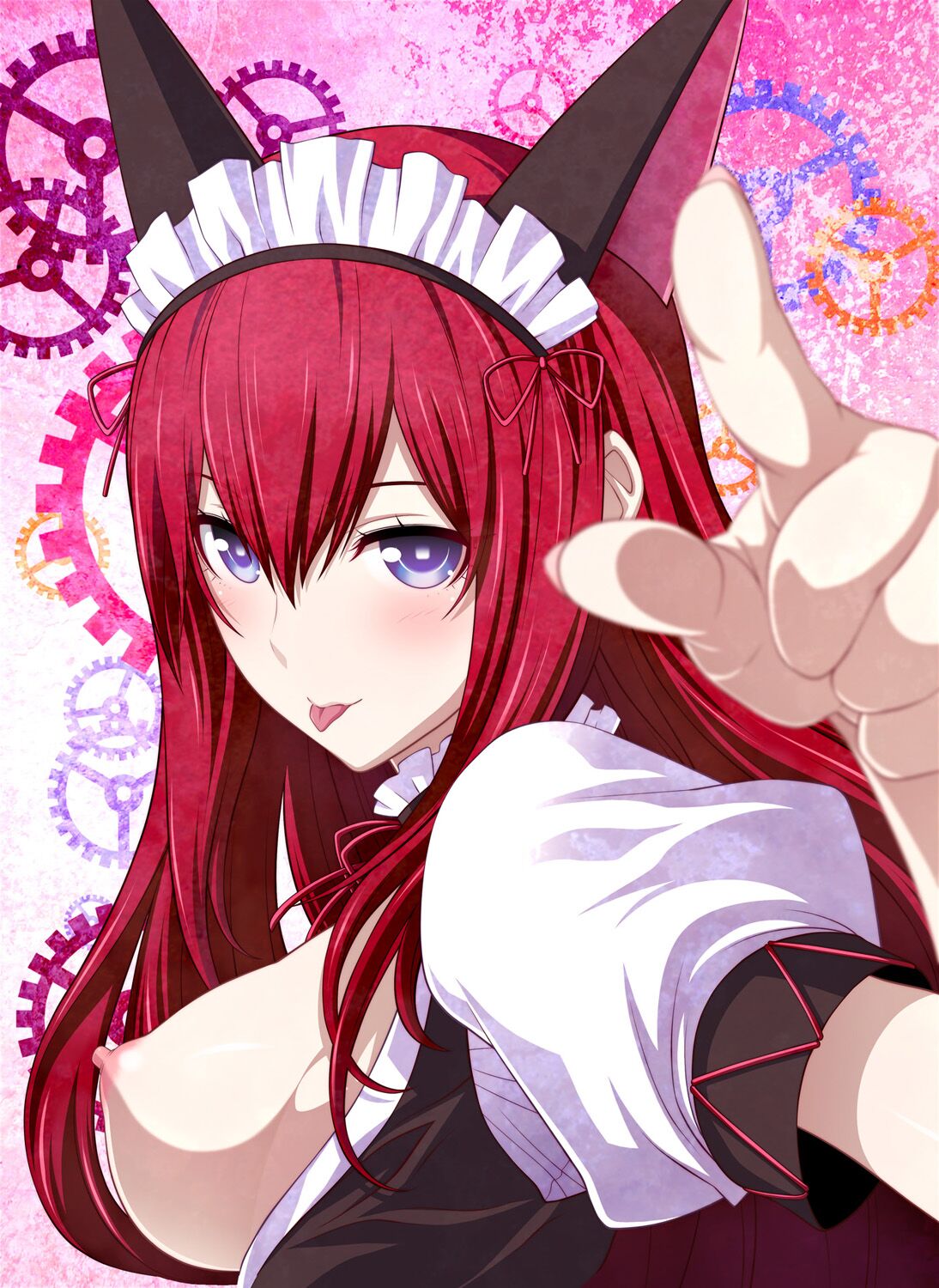 [Wagamama Dou (Syowmaru, NIO)]Makise Kurisu Maid Bikini de Namahame Sex Chitsunai Shasei(Steins;Gate) [English] [Digital] Page 18