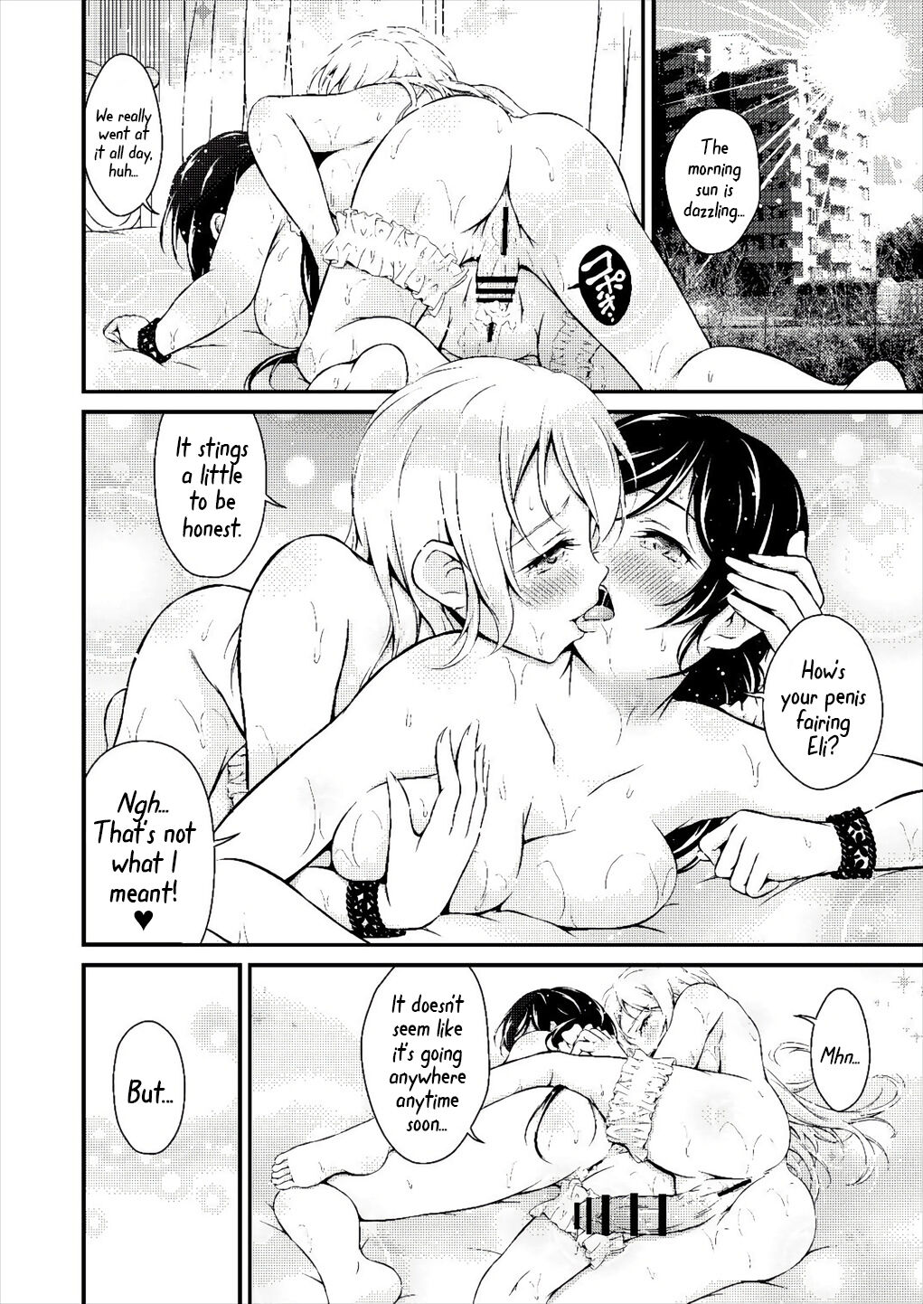 [H na Honya-san. (Akki)]Futa Eli(Love Live!) [English] [Mr_Person] [Digital] Page 19