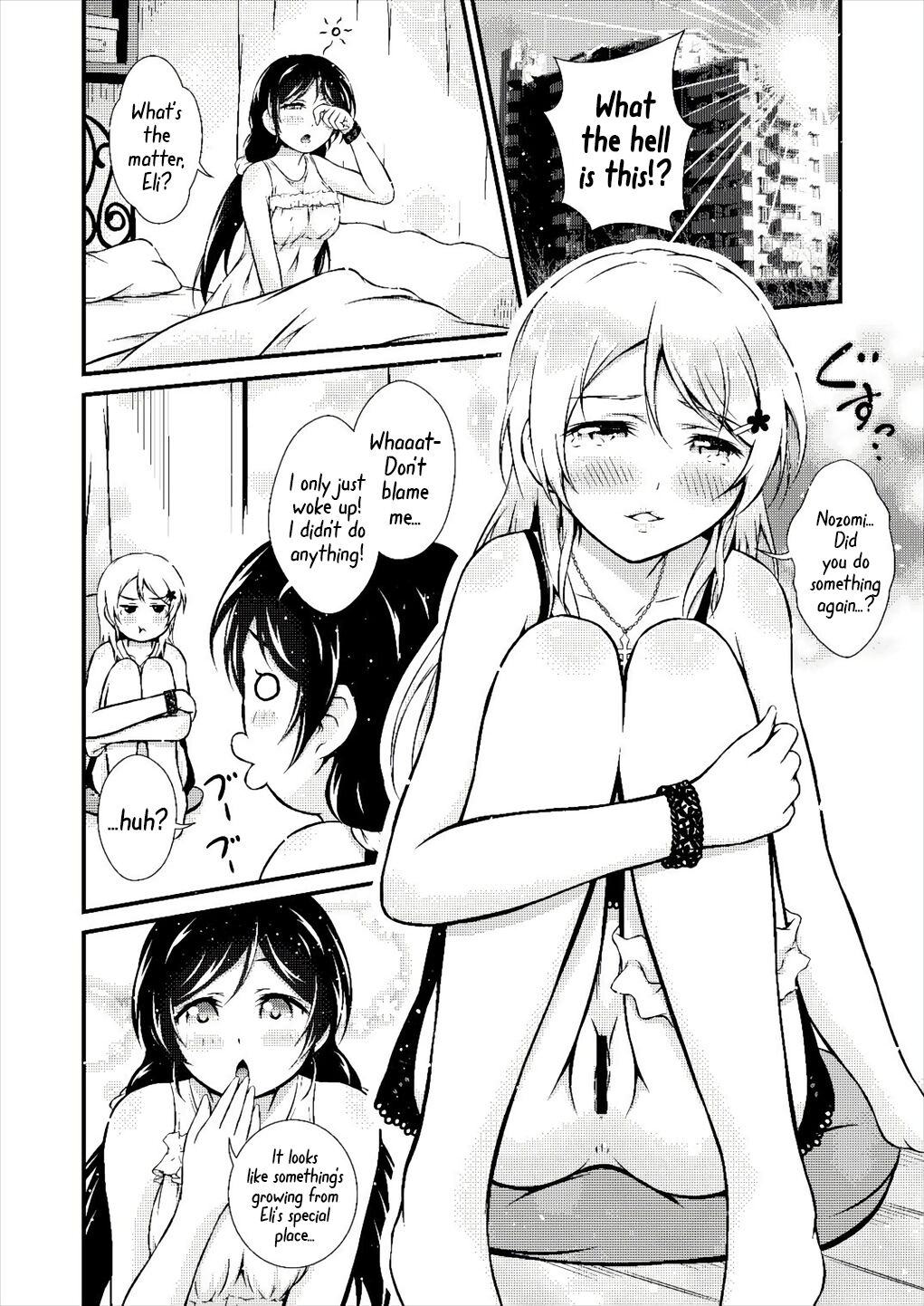 [H na Honya-san. (Akki)]Futa Eli(Love Live!) [English] [Mr_Person] [Digital] Page 3