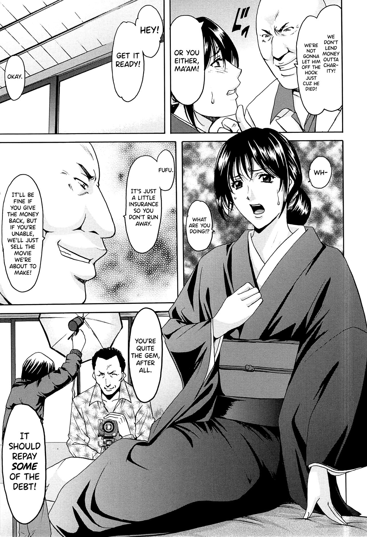 [Hoshino Ryuichi]Hitozuma Kaikan Acme Ochi[English] [biribiri] Page 186