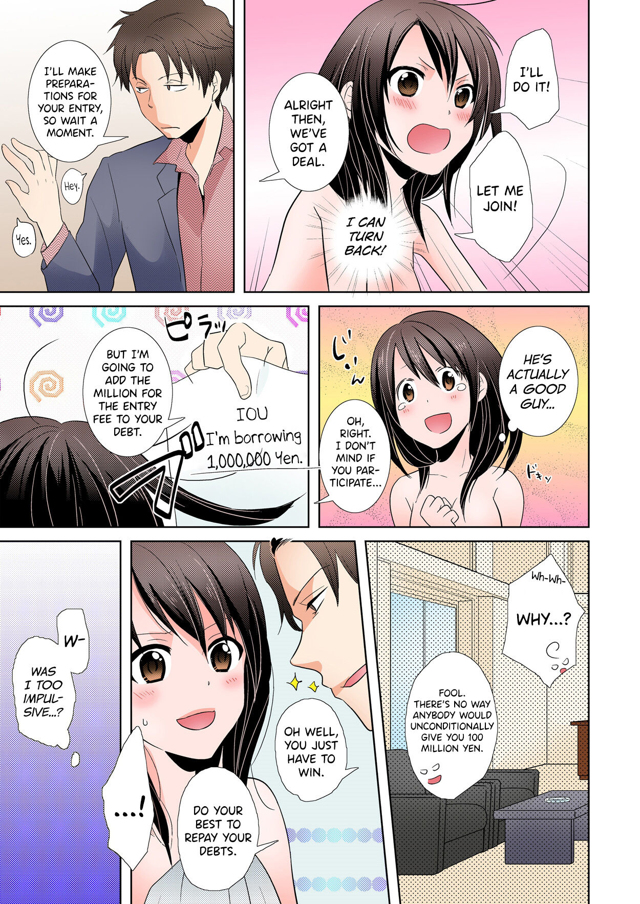 [Tachikawa Ritsuka]AV Nai GAME Zettai ni ￮￮ Shite wa Ikemasen! [Full Color] (1) | A Risque Game No Matter What happens, You can't OO!(1) [English] [biribiri] [Digital] Page 11