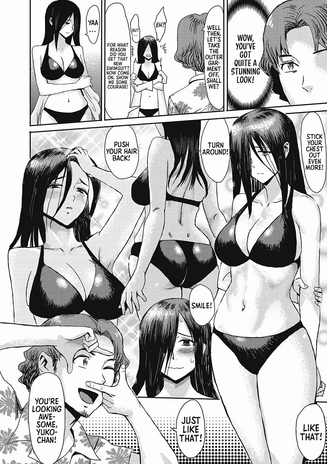 [Kuroiwa Menou]Natsu no Shiosai | The Sea Roar of the Summer(Urezuma Geshuku Doutei Kui) [English] [Sonarin迫] [Digital] Page 4