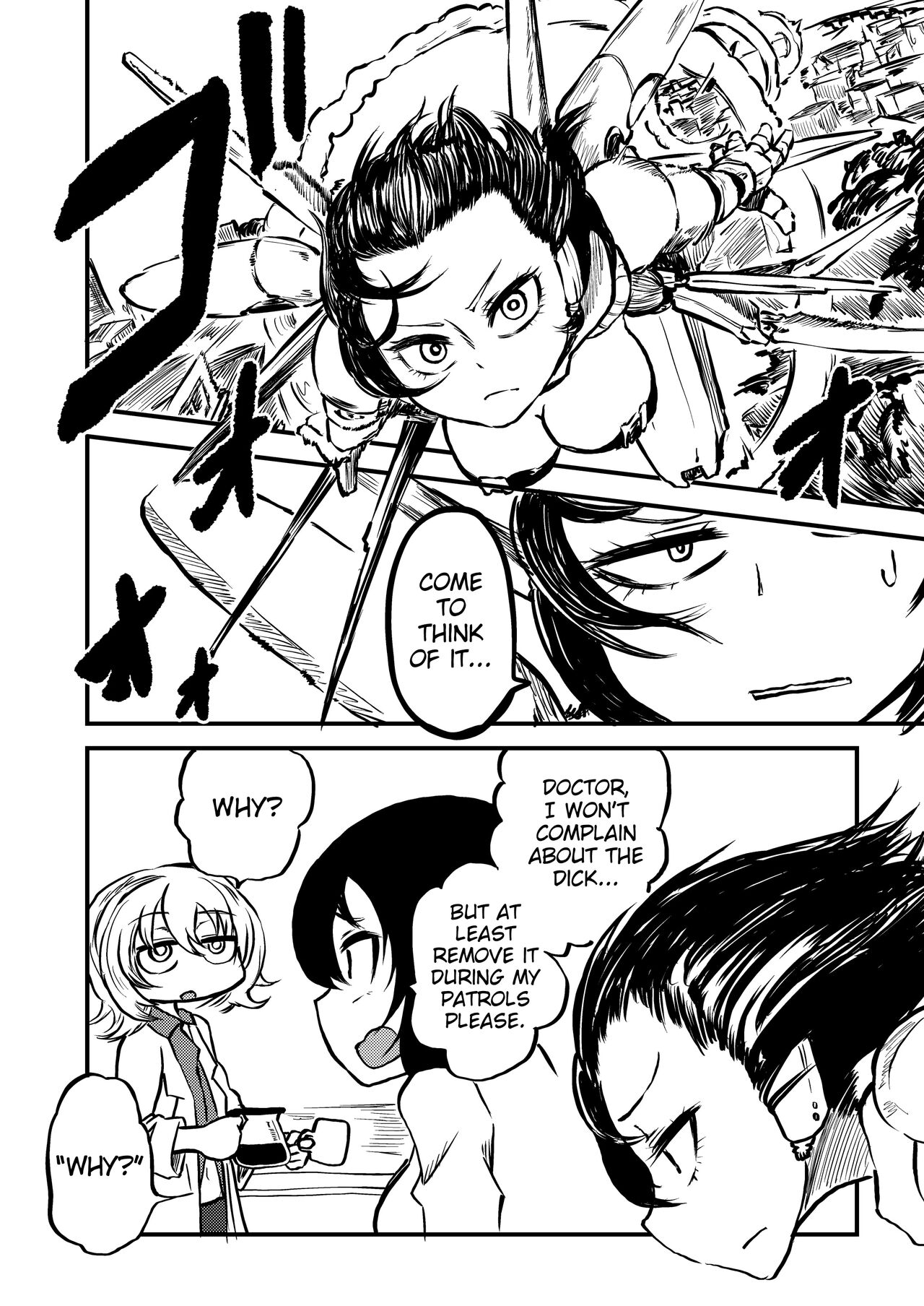 [Mikenekohanten (Sakamoto Kafka)]Ponkotsu Futa Robot Laboratory Z[English] [MrBubbles] [Digital] Page 12