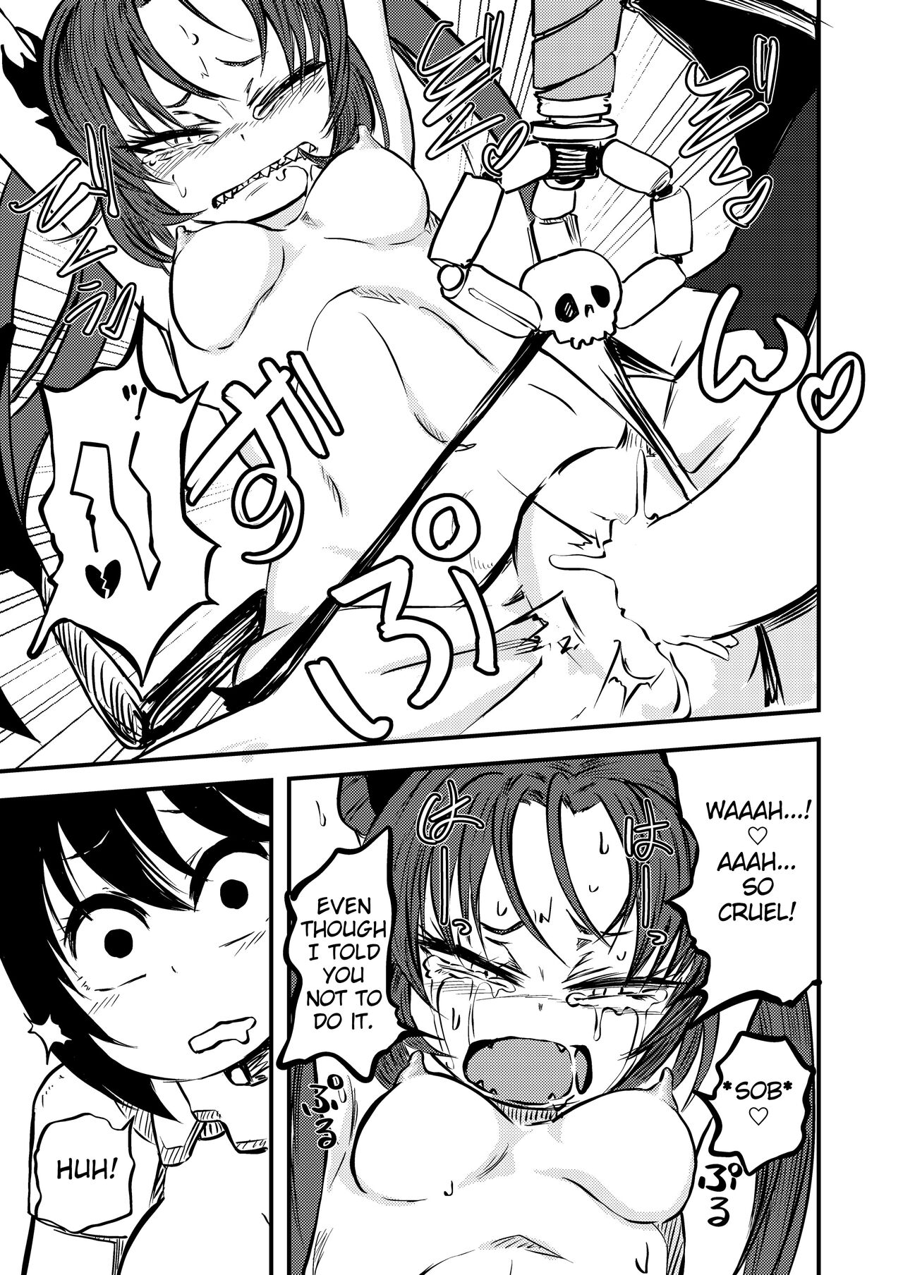 [Mikenekohanten (Sakamoto Kafka)]Ponkotsu Futa Robot Laboratory Z[English] [MrBubbles] [Digital] Page 28