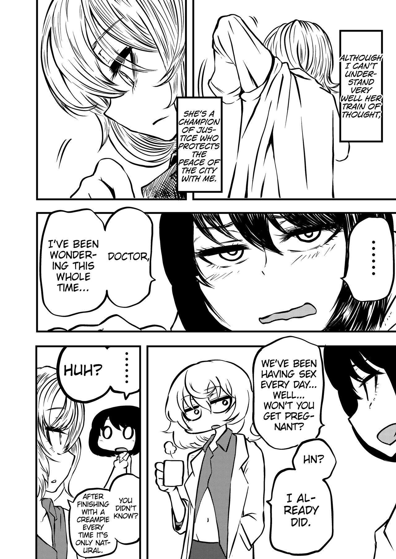 [Mikenekohanten (Sakamoto Kafka)]Ponkotsu Futa Robot Laboratory Z[English] [MrBubbles] [Digital] Page 8