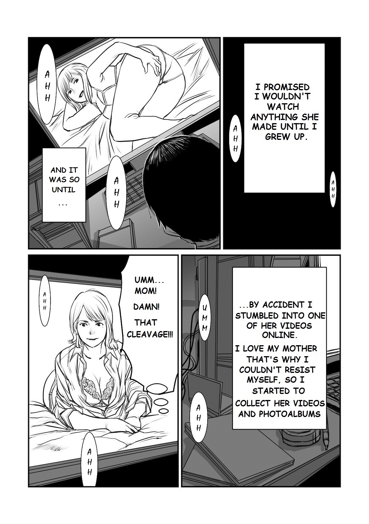 [Chocohell]Mama wa Moto GraDol Boku wa Gaman Dekinai[English] Page 3
