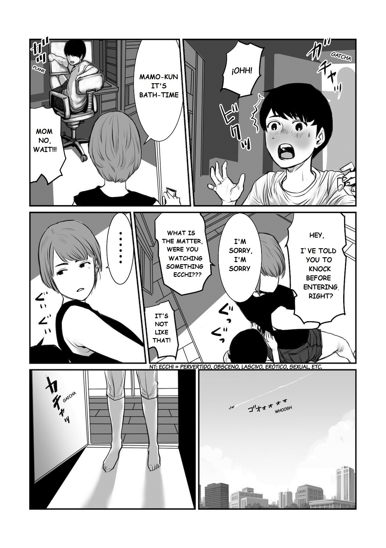 [Chocohell]Mama wa Moto GraDol Boku wa Gaman Dekinai[English] Page 4