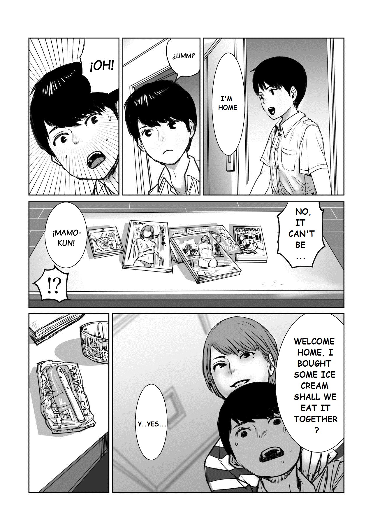 [Chocohell]Mama wa Moto GraDol Boku wa Gaman Dekinai[English] Page 8
