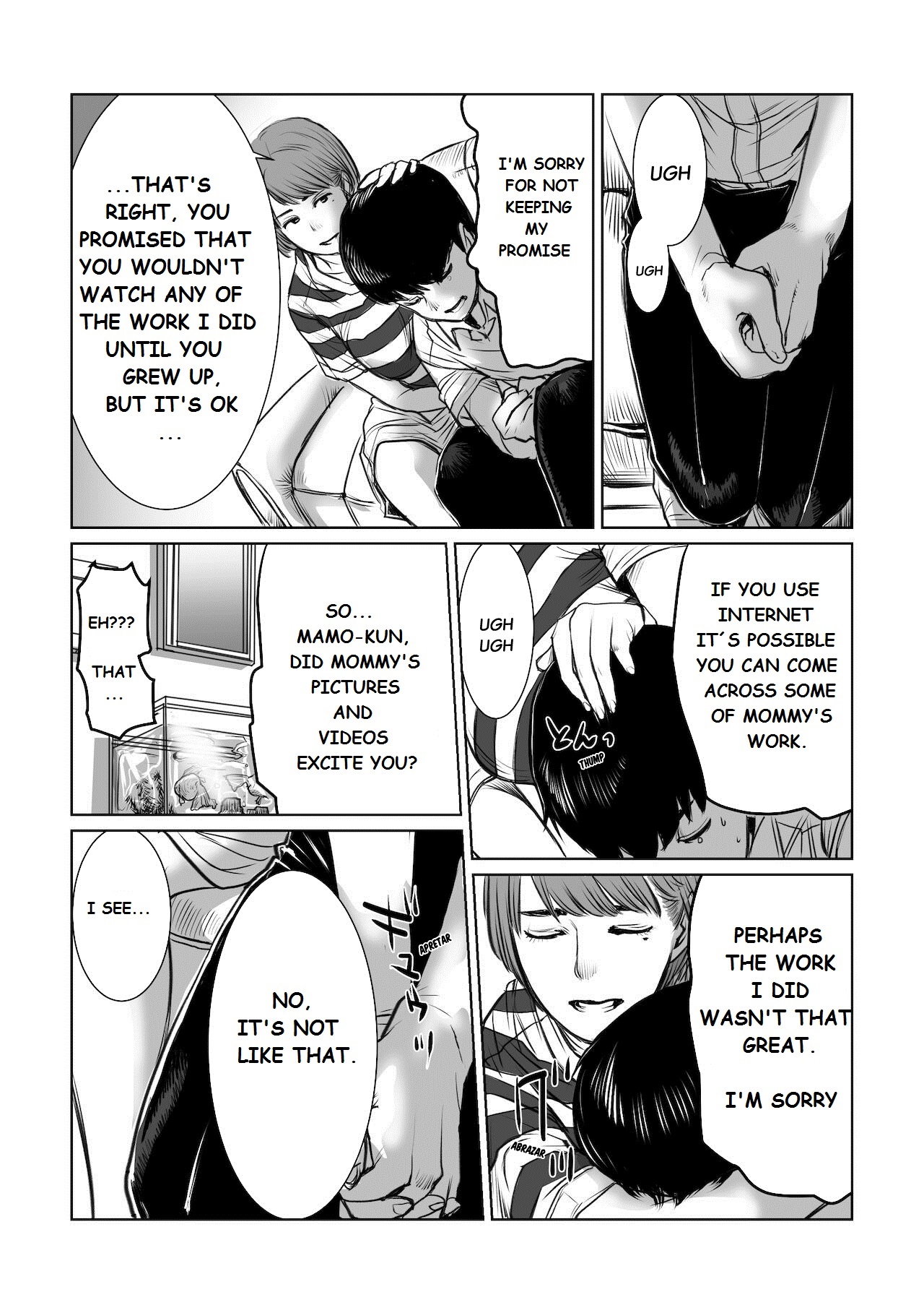 [Chocohell]Mama wa Moto GraDol Boku wa Gaman Dekinai[English] Page 9