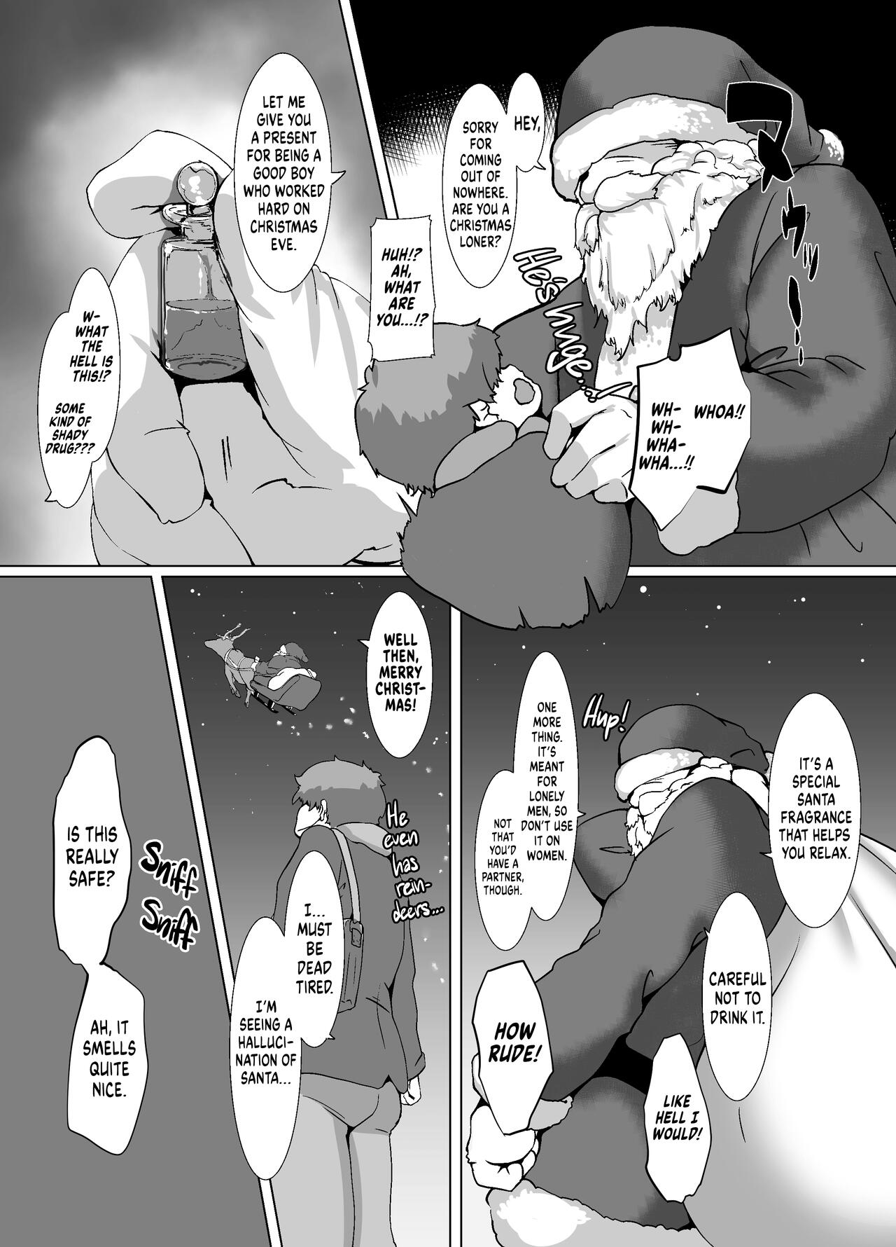 [NYPAON]Seiya wa Otonari no Oku-san to | Spending Christmas Eve With the Housewife Next Door[English] {RedLantern} [Digital] Page 7