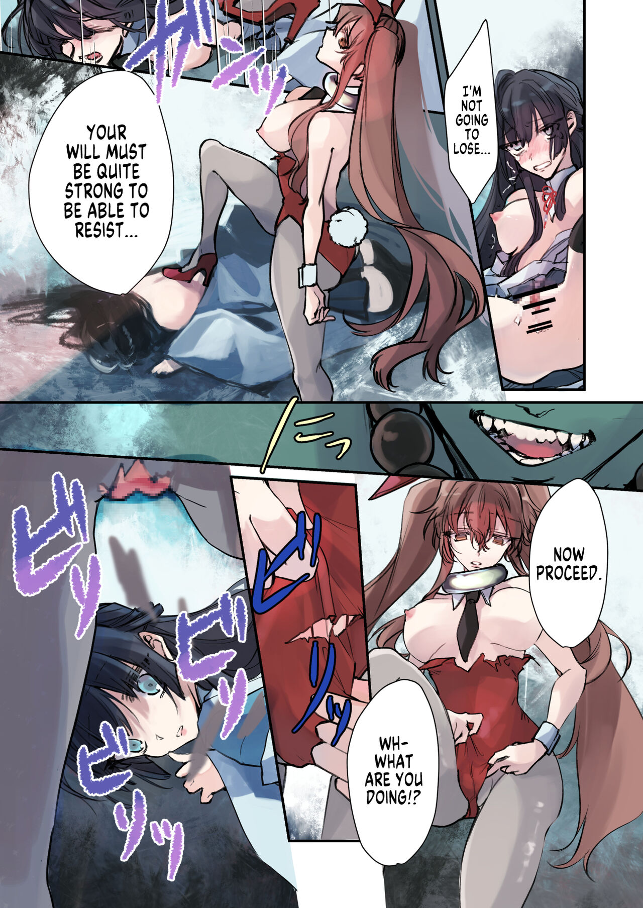[Amuai Okashi Seisakusho (Sanada)]Nyotaika Sennou Sarete Shimatta Shinyuu o Sukeyou to Shitara Ore made Nyotaika Sarete Shimatta![English] [SachiKing] Page 27