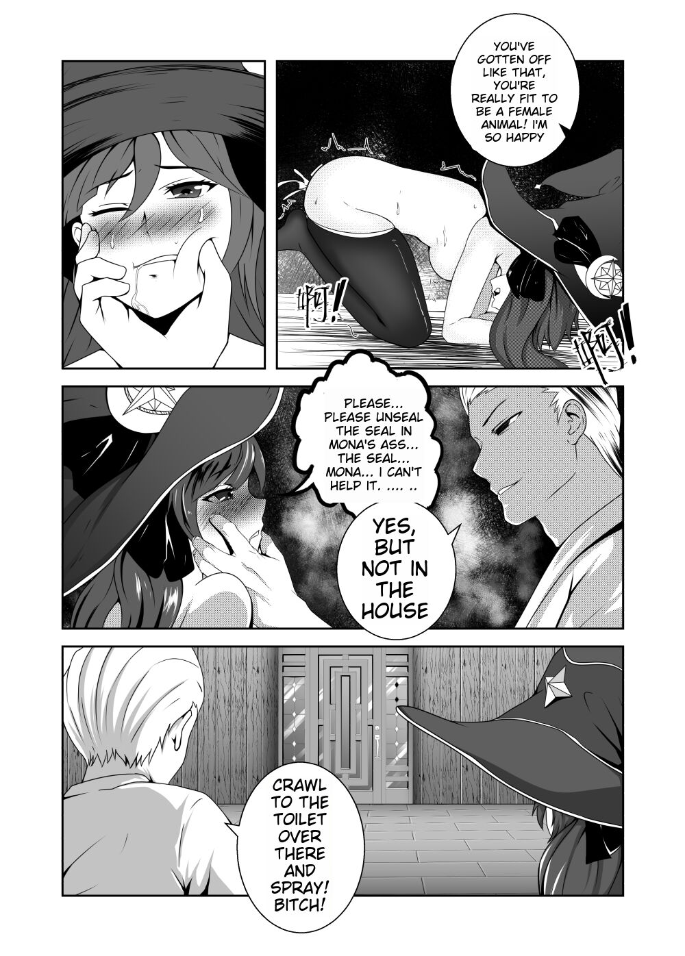 Astrologer Mona's Urine Enema Inferno Page 10