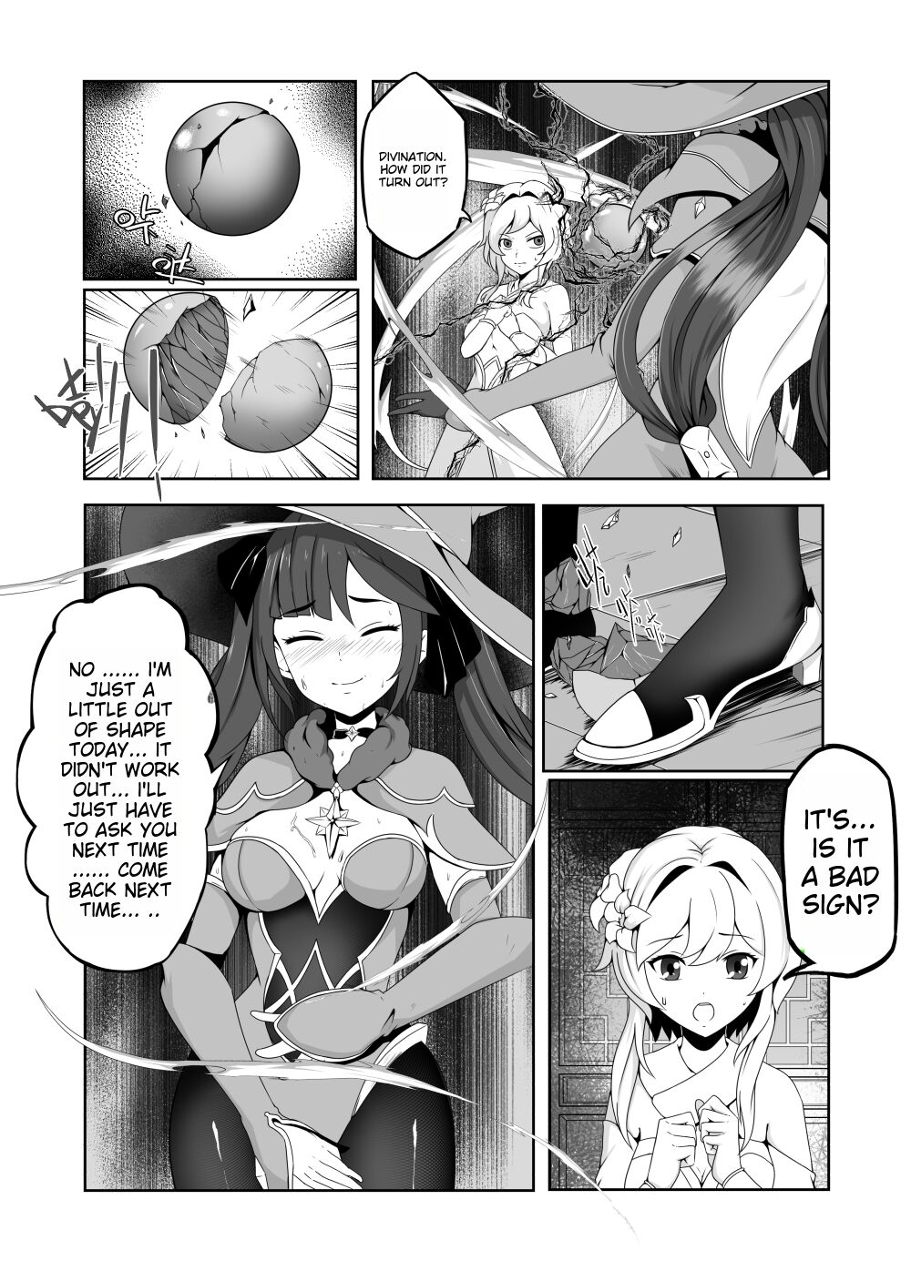 Astrologer Mona's Urine Enema Inferno Page 4
