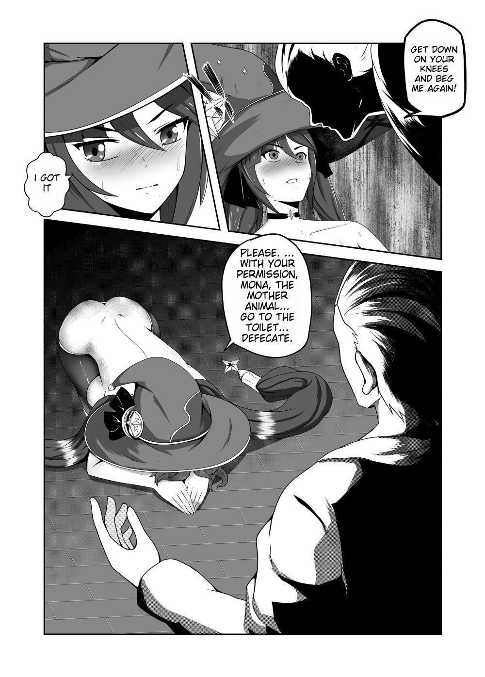 Astrologer Mona's Urine Enema Inferno Page 7