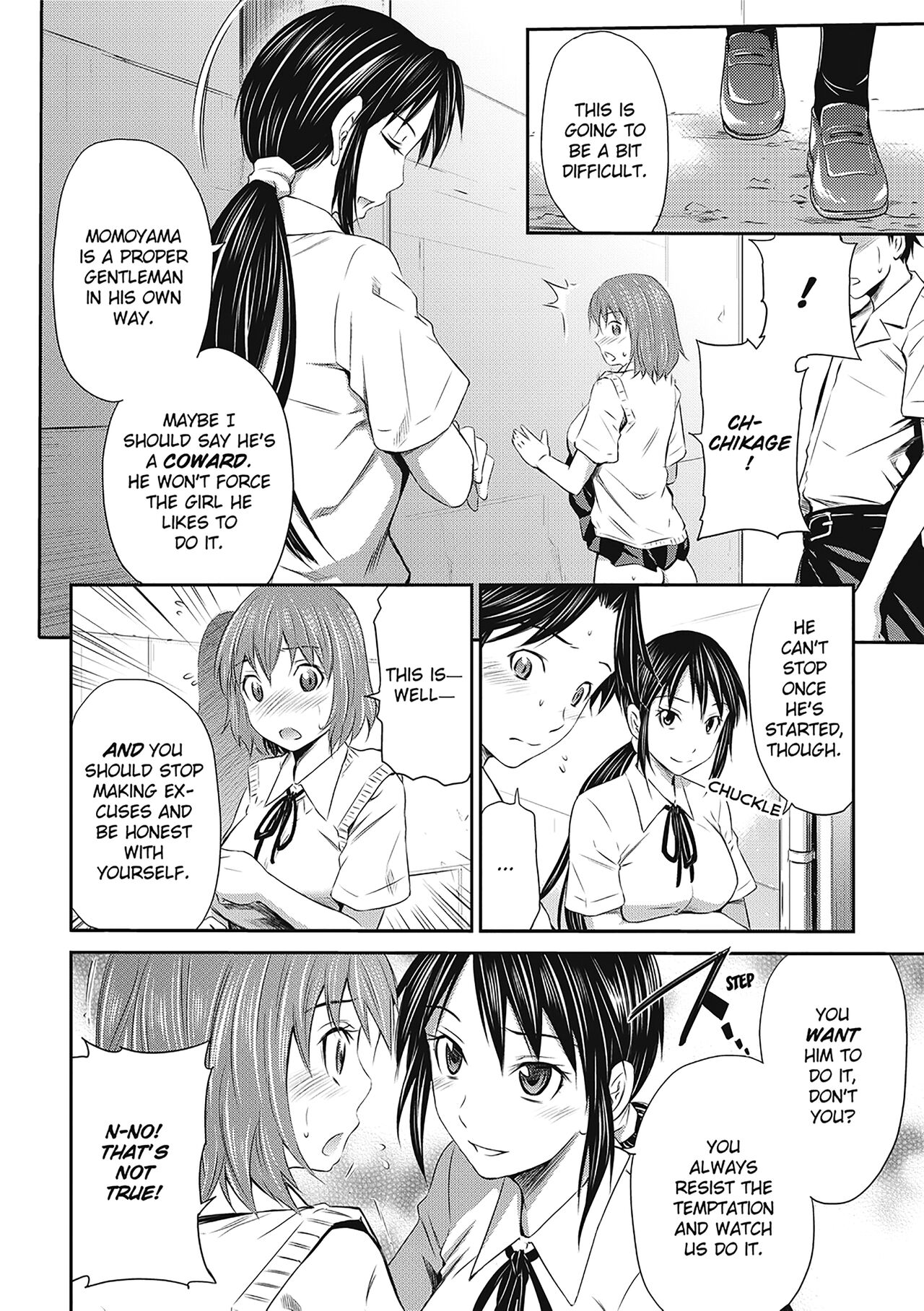 [Sabashi Renya]Momoiro Triangle | Peachy Triangle[English] [Decensored] [Project-H] Page 36