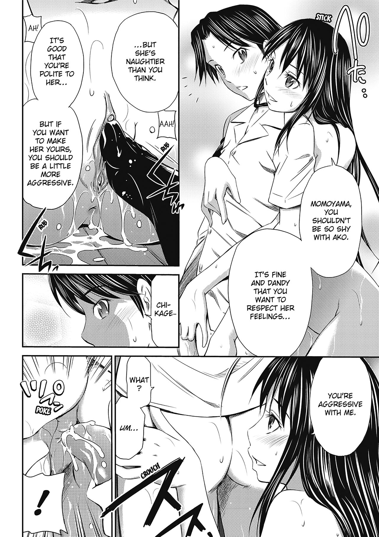 [Sabashi Renya]Momoiro Triangle | Peachy Triangle[English] [Decensored] [Project-H] Page 62